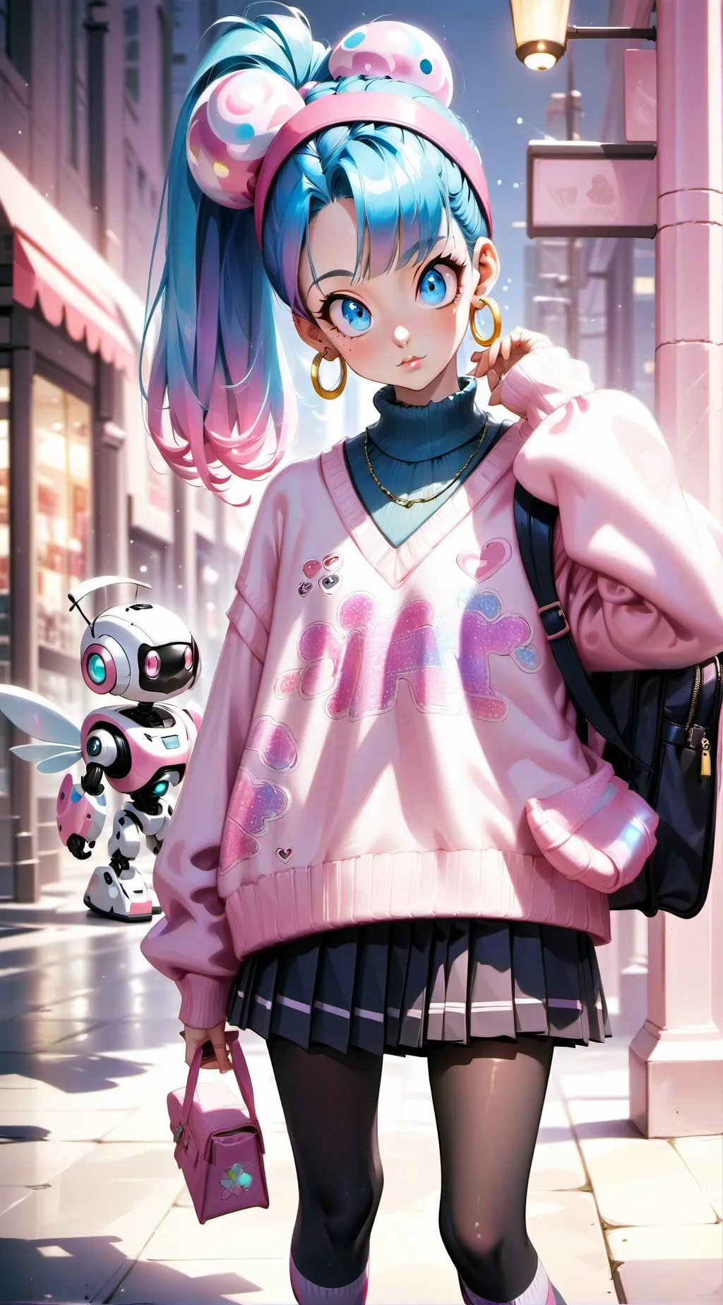 ai character: bulla briefs  background