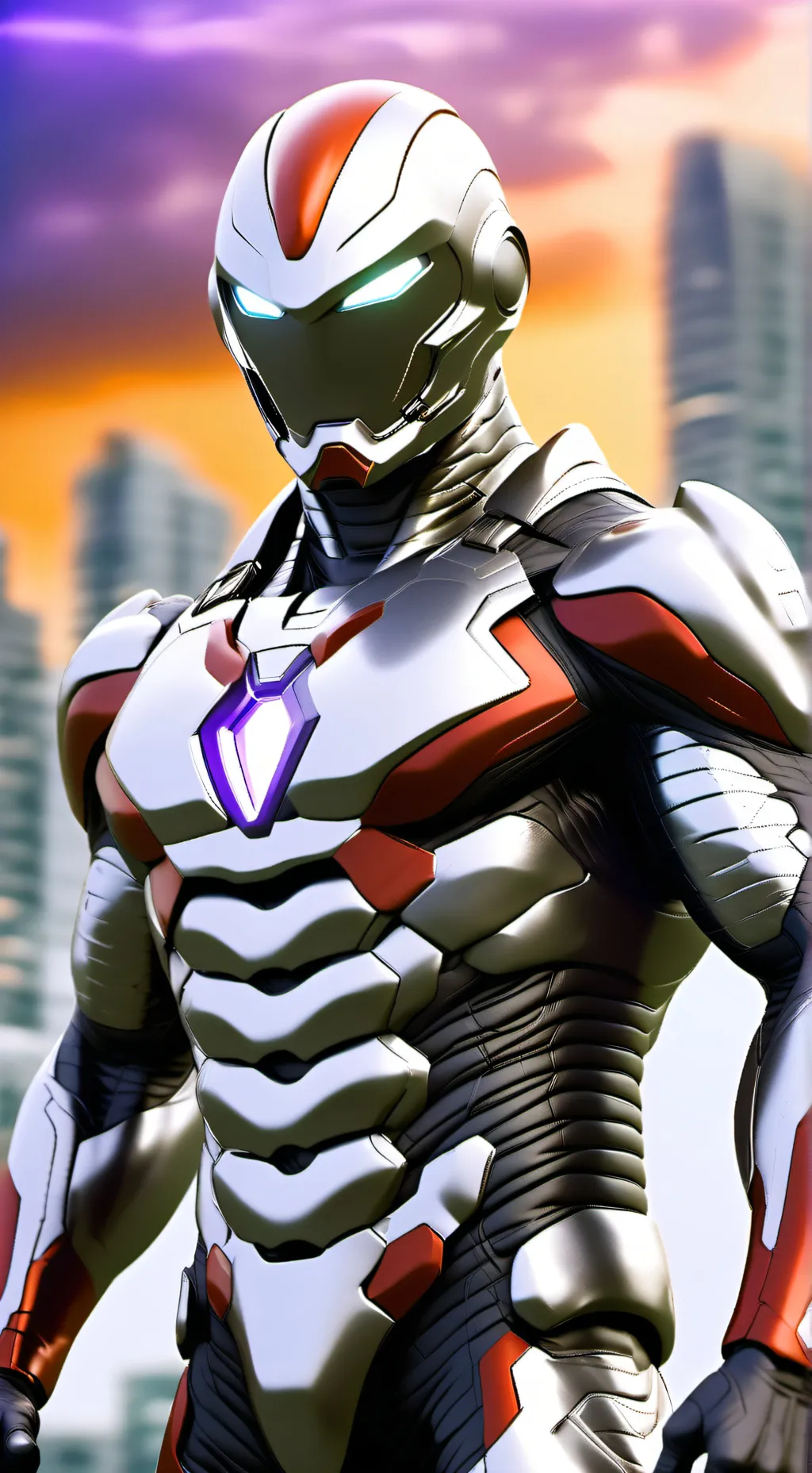 ai character: ultraman xeno background