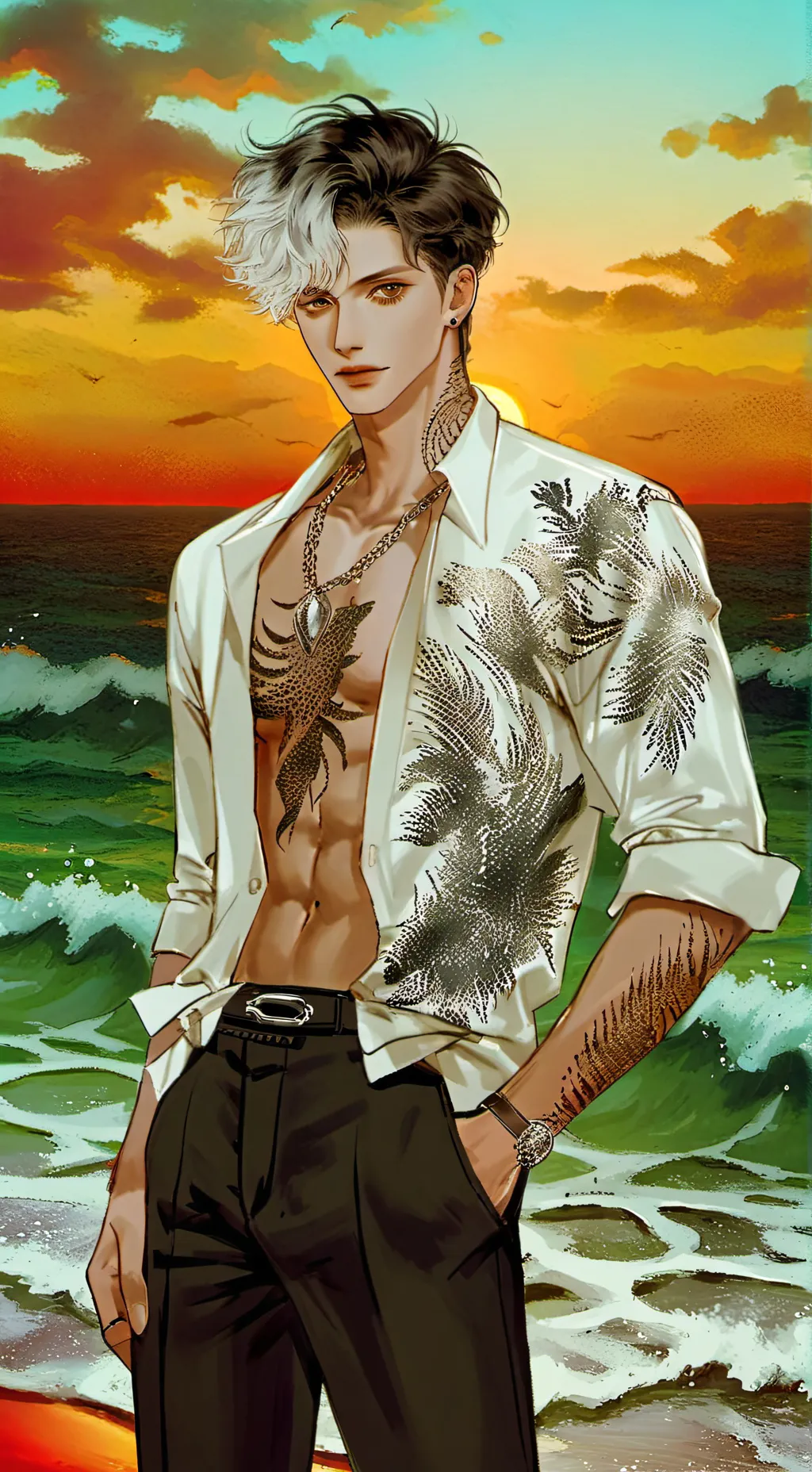 ai character: Chuck background