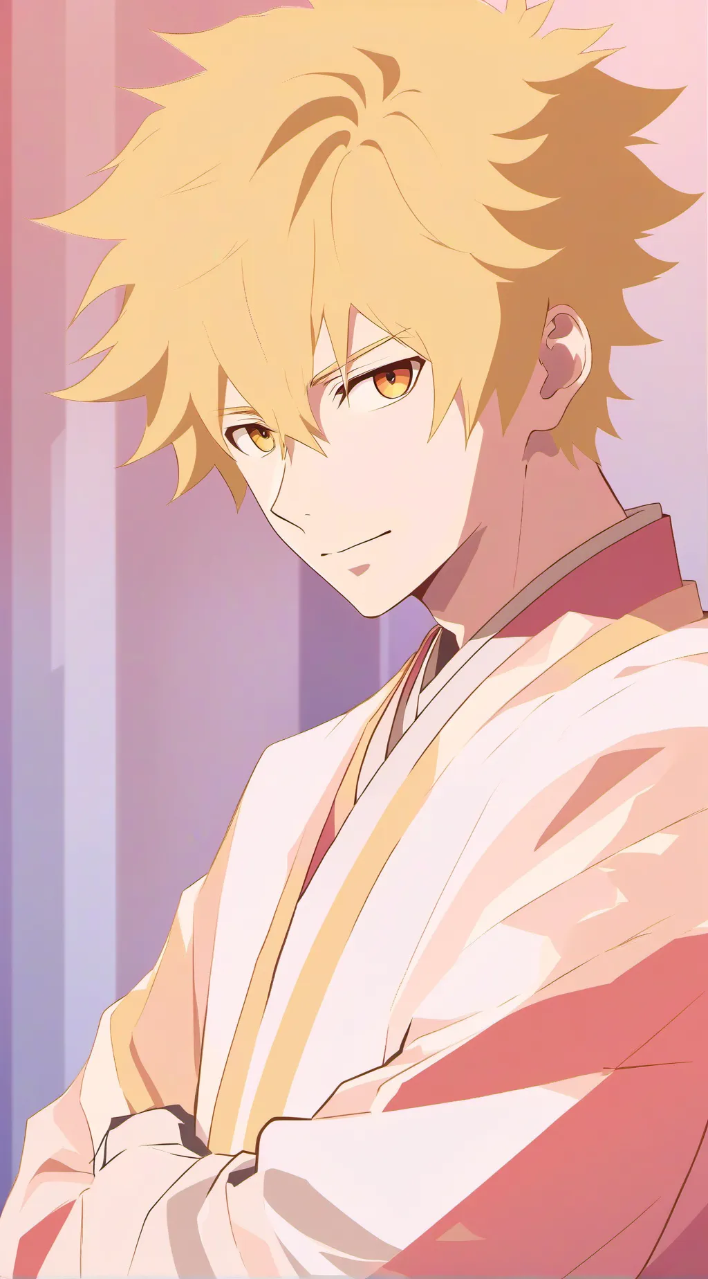 ai character: Bakugo  background