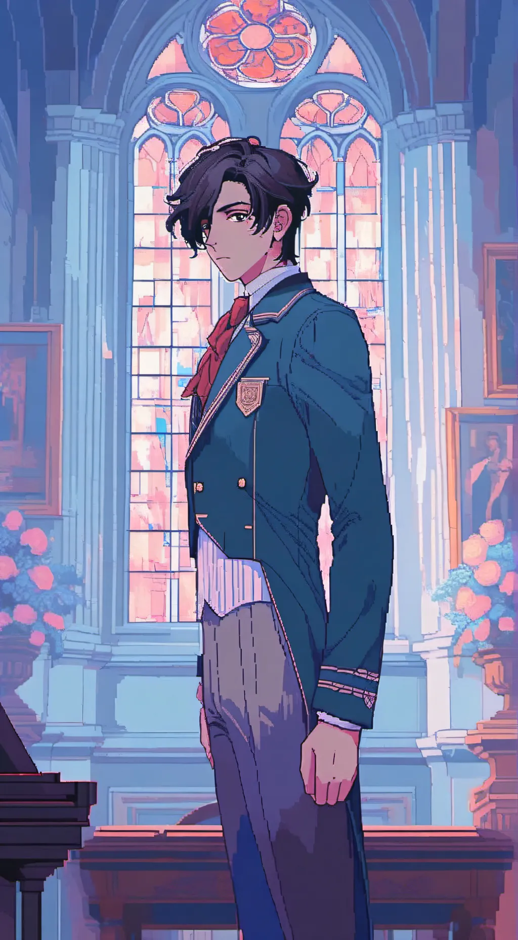 ai character:  Palas High school background