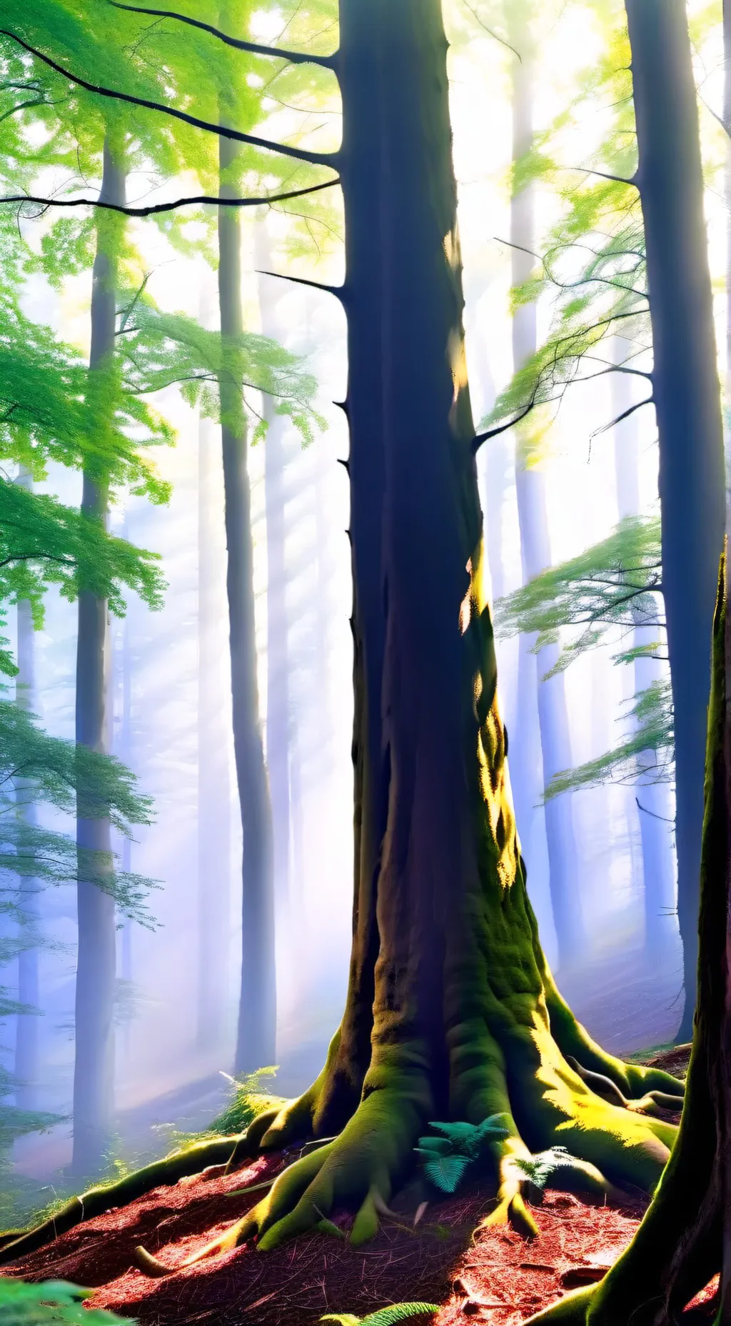 ai character: demon slayer  background