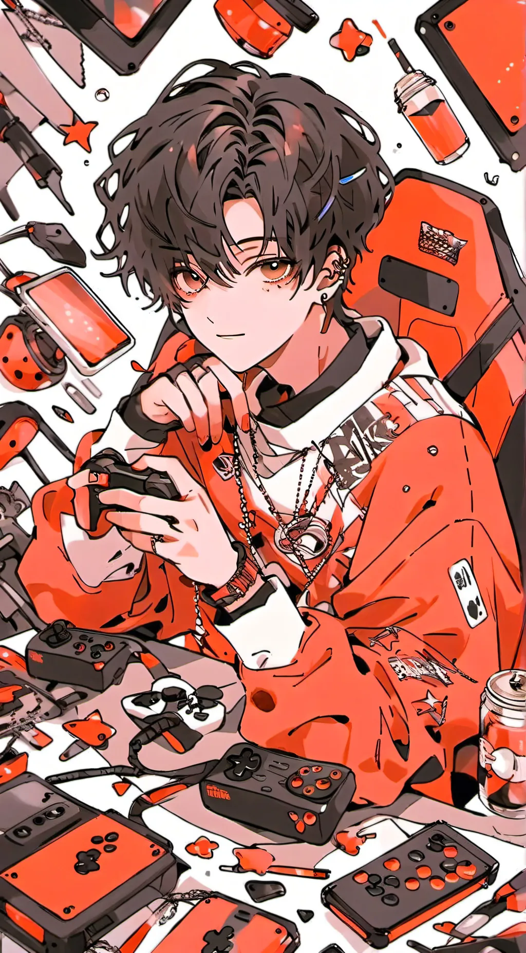 ai character: Ash background