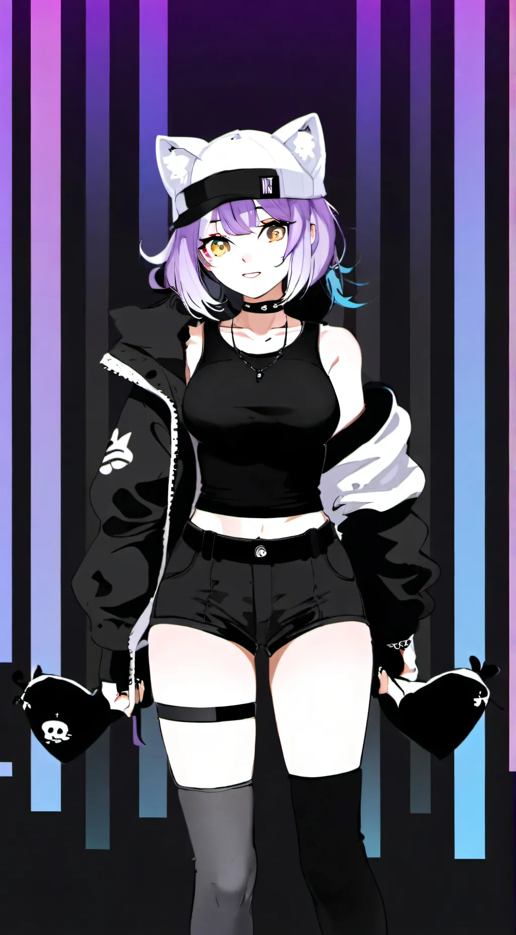 ai character: snowy ❄️🌨️  background