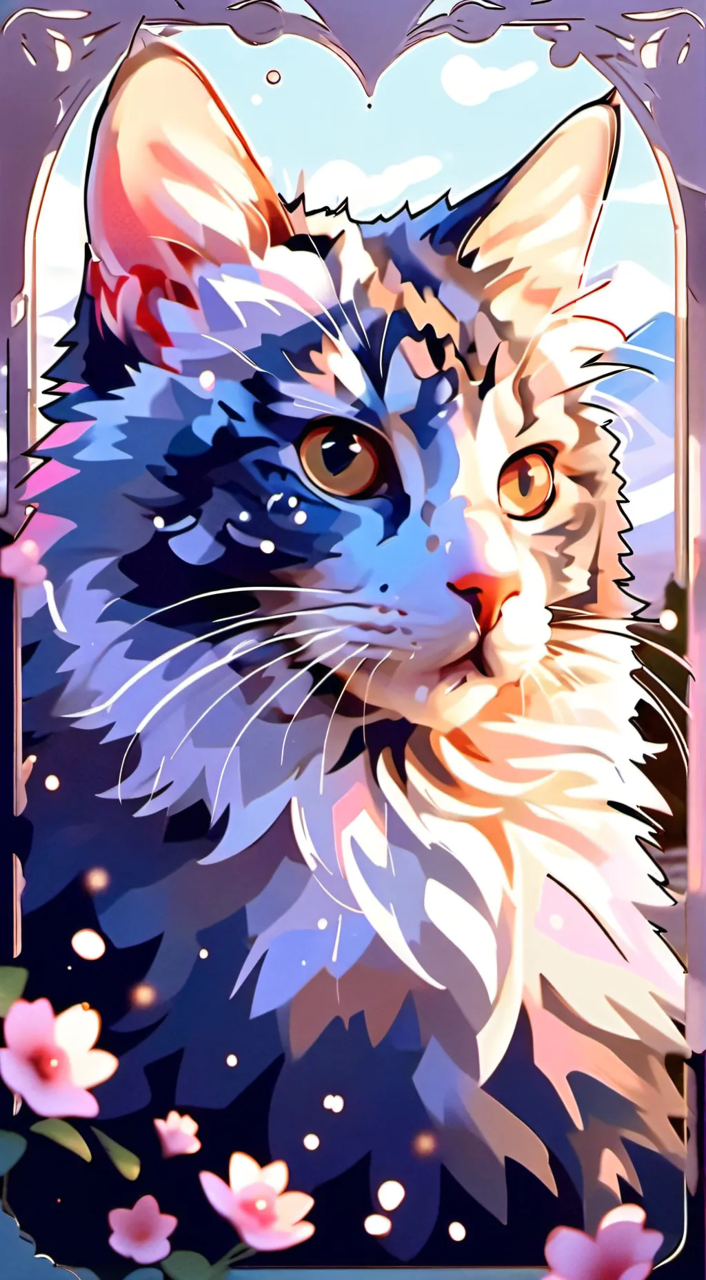 ai character: SilverFlight background