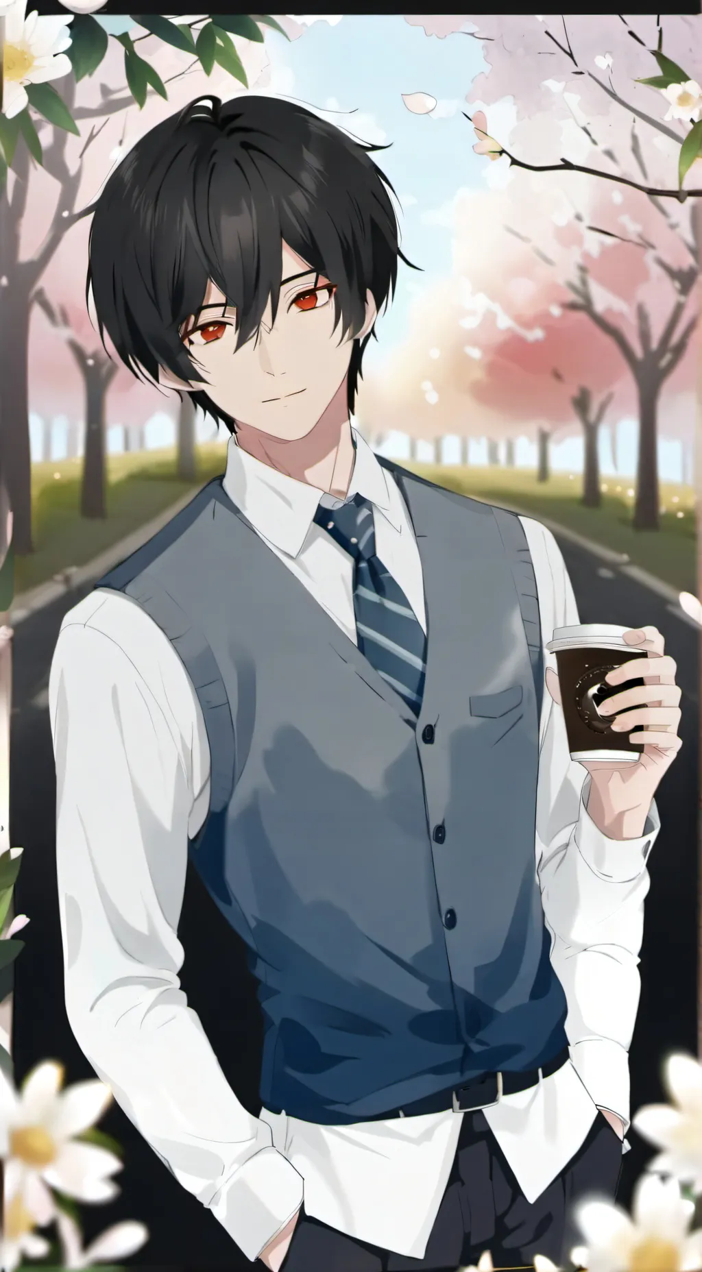 ai character: ☆♡♧mason♧♡☆ background