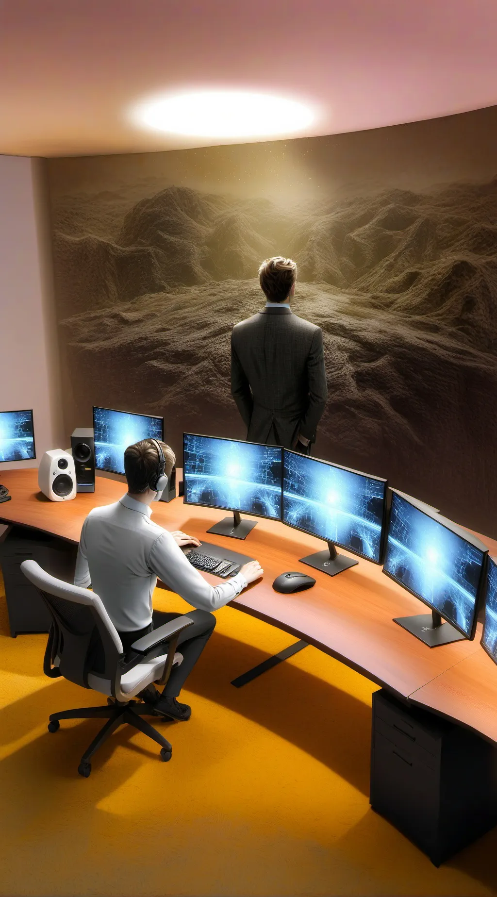 ai character: Zoom Class background