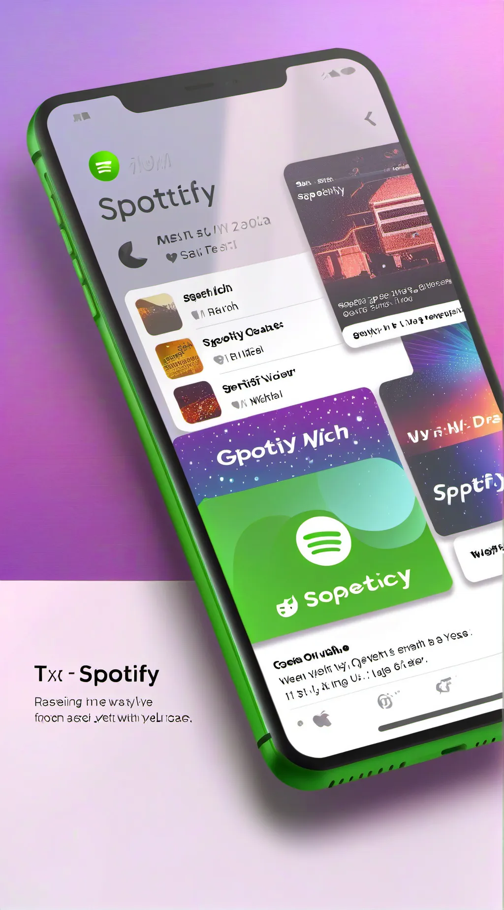 ai character: Spotify background