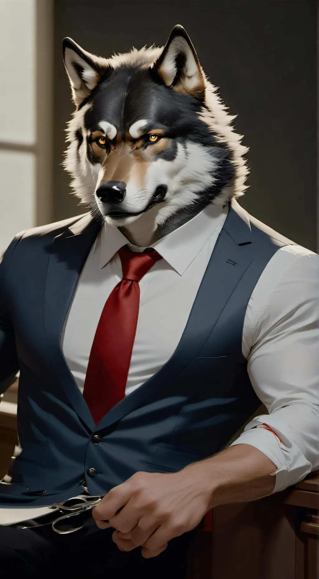 ai character: Richard Morrison background