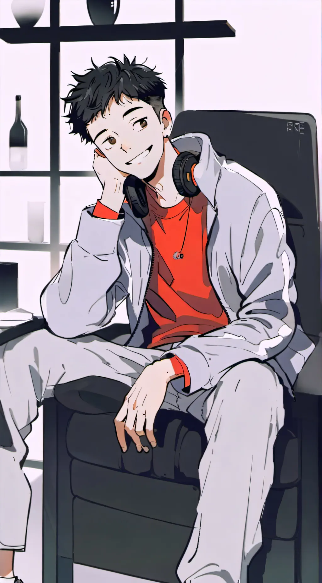 ai character: rodrickkk background