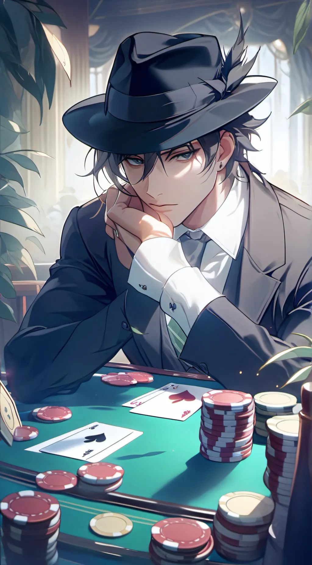 ai character: Chance  background