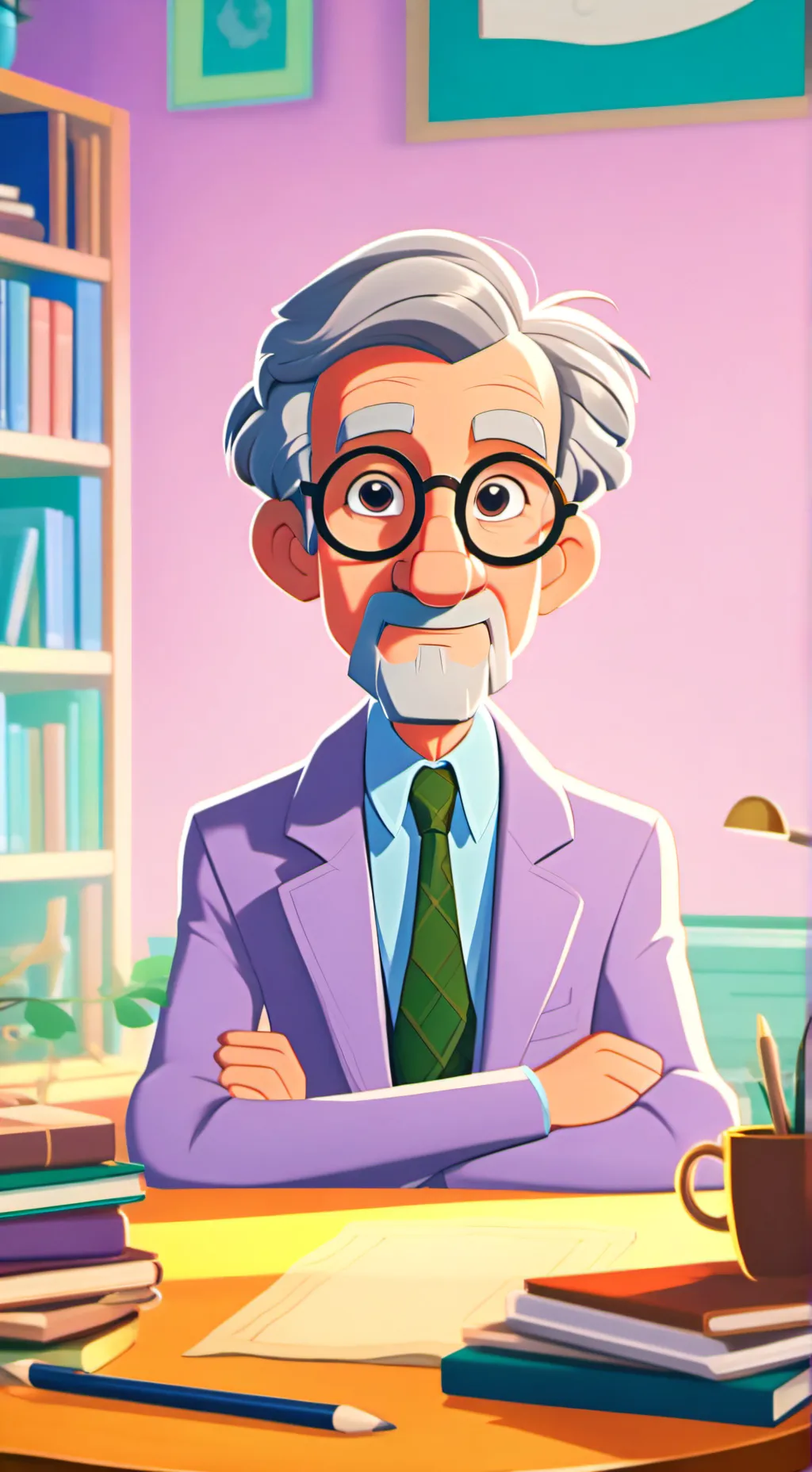 ai character: prof.hodentod background