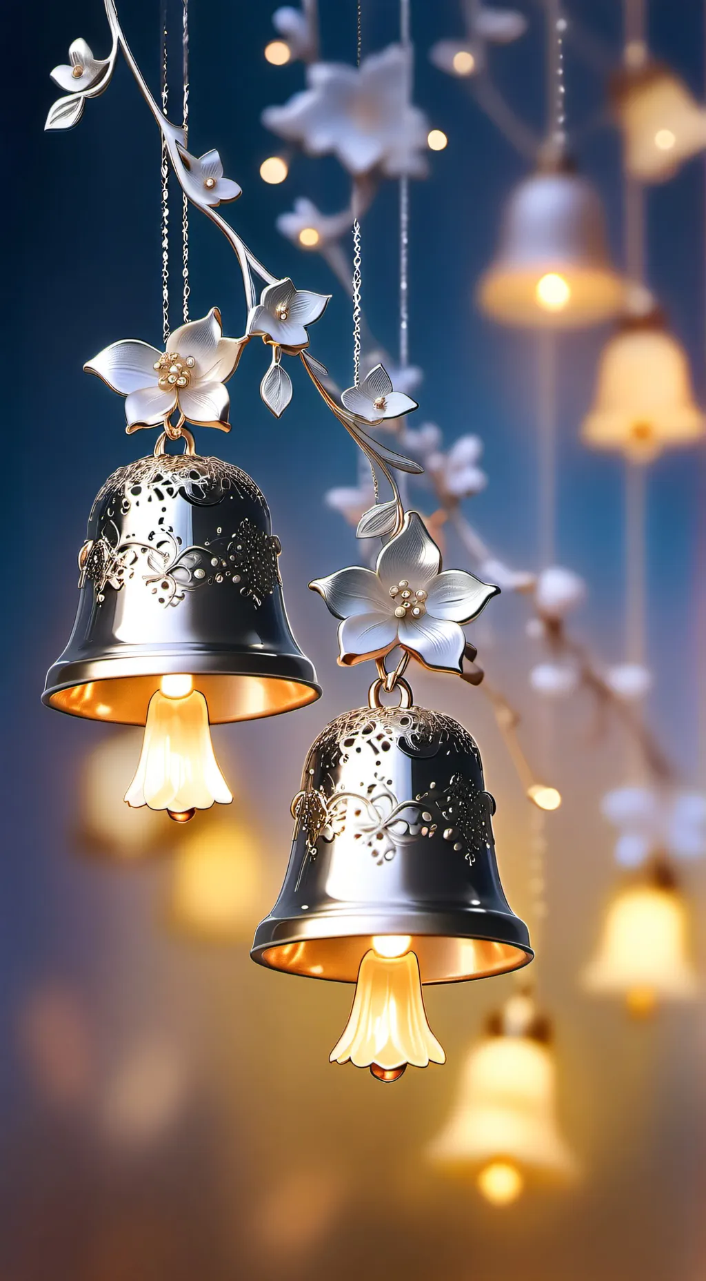 ai character: campanas de plata  background