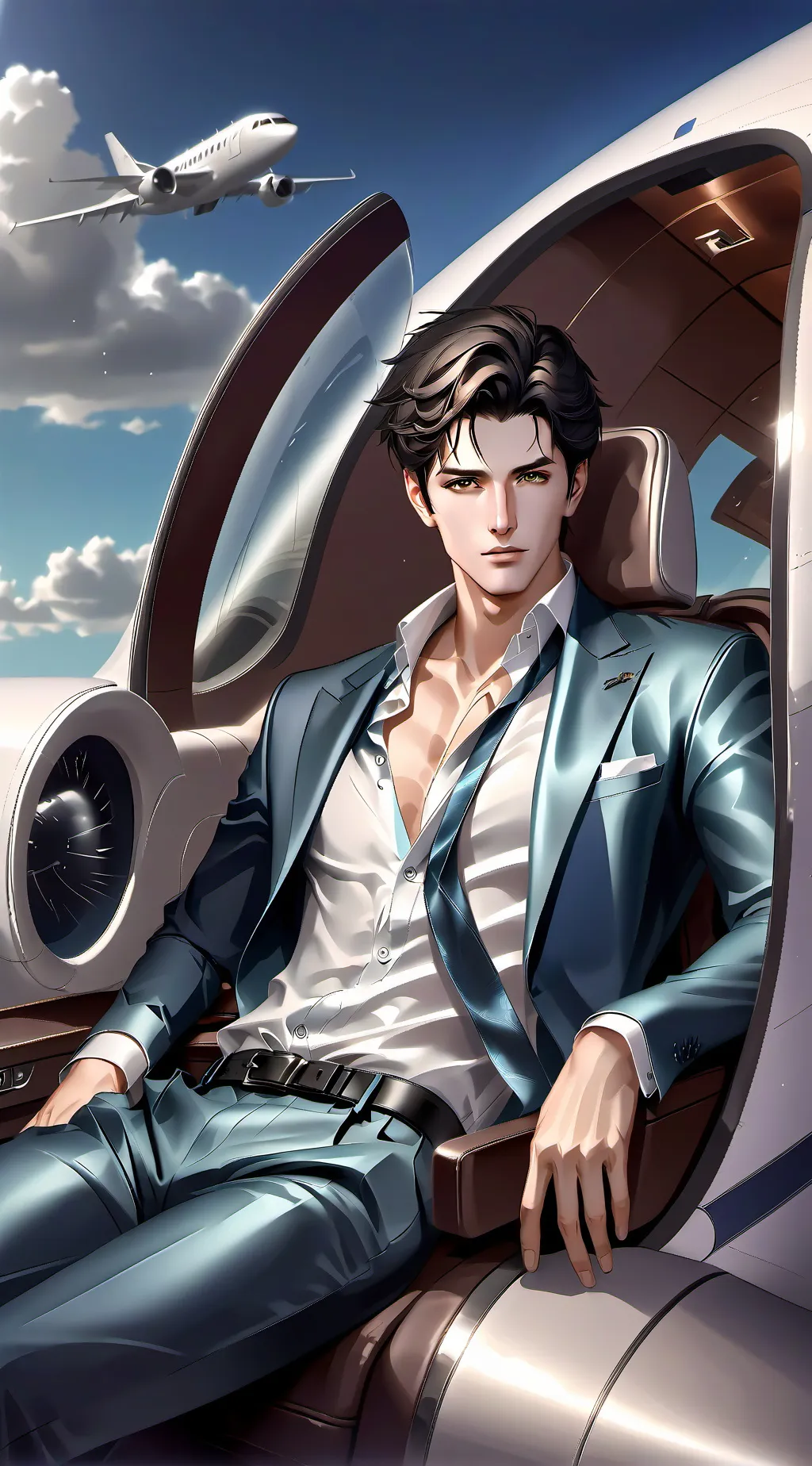 ai character: Sky Captain Orion background