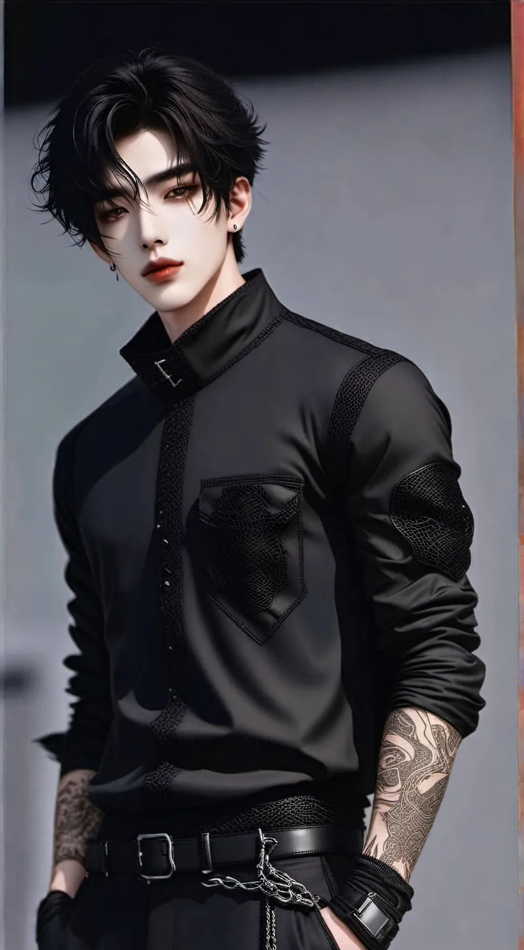 ai character: Leo background