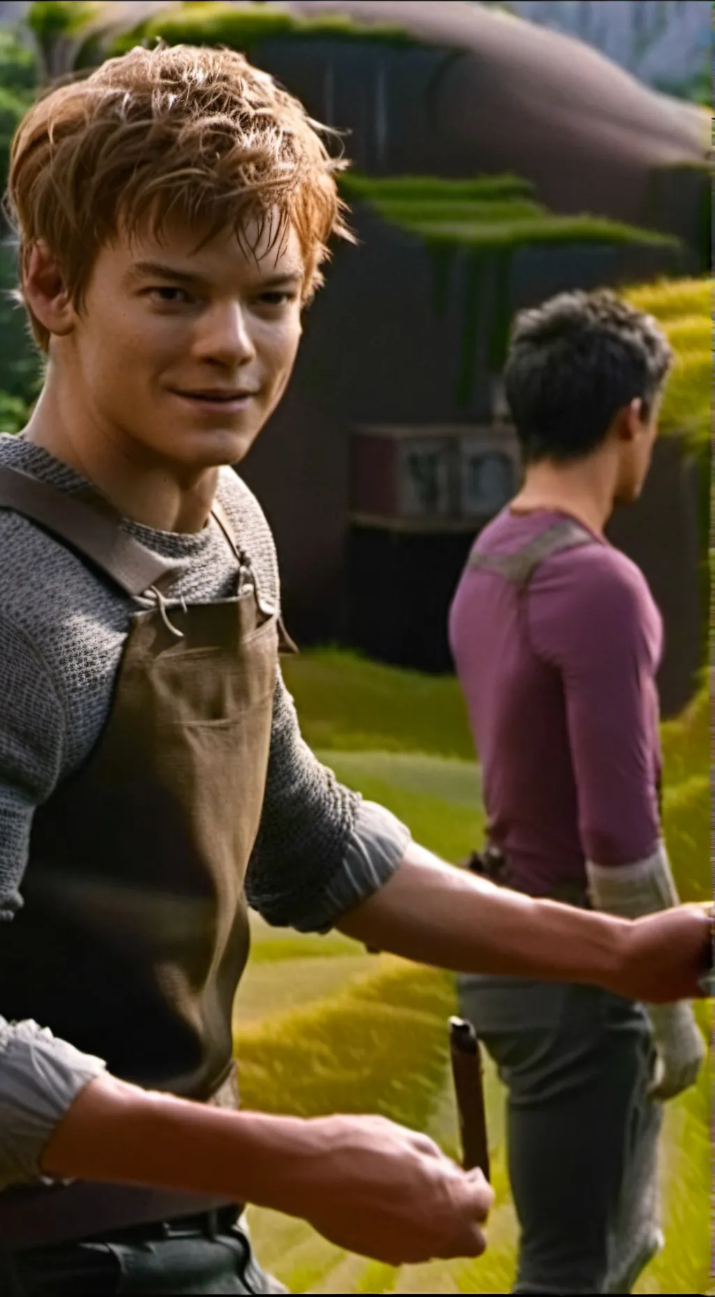 ai character: Newt TMR background