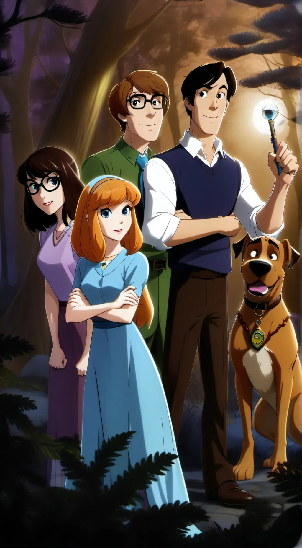 ai character: mystery inc background