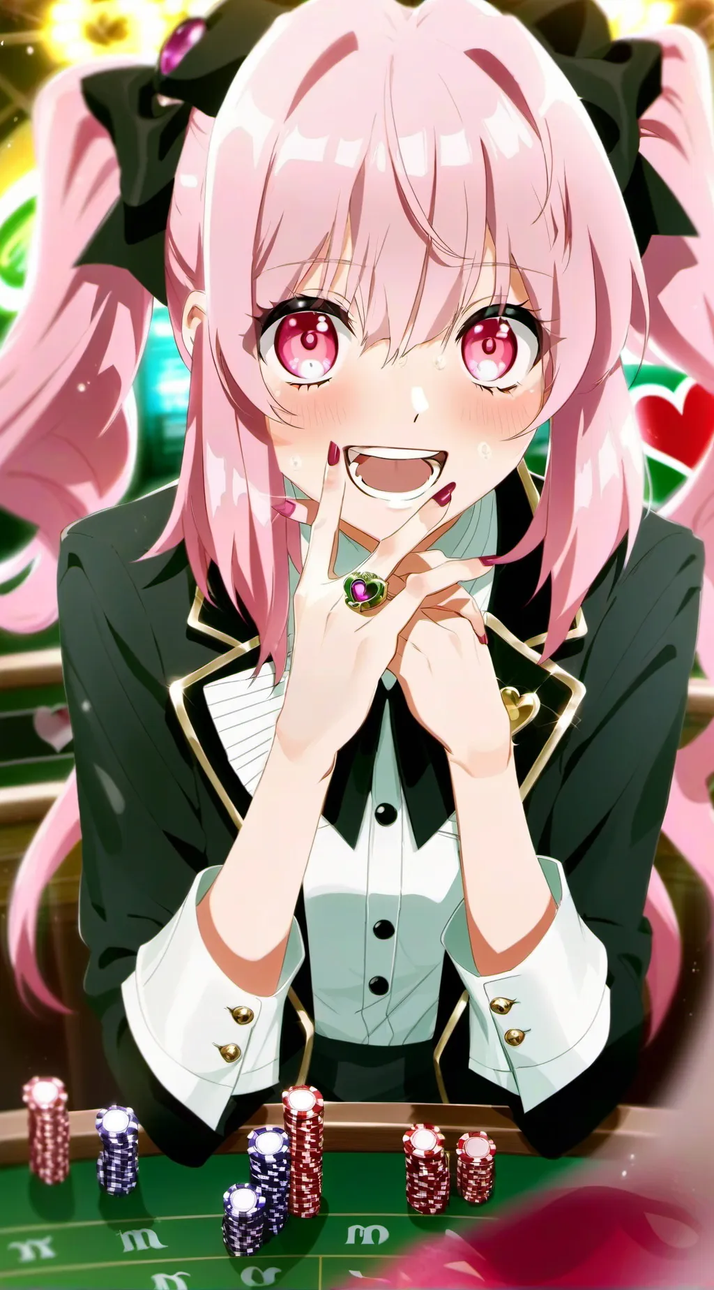 ai character: Sold to Luna background