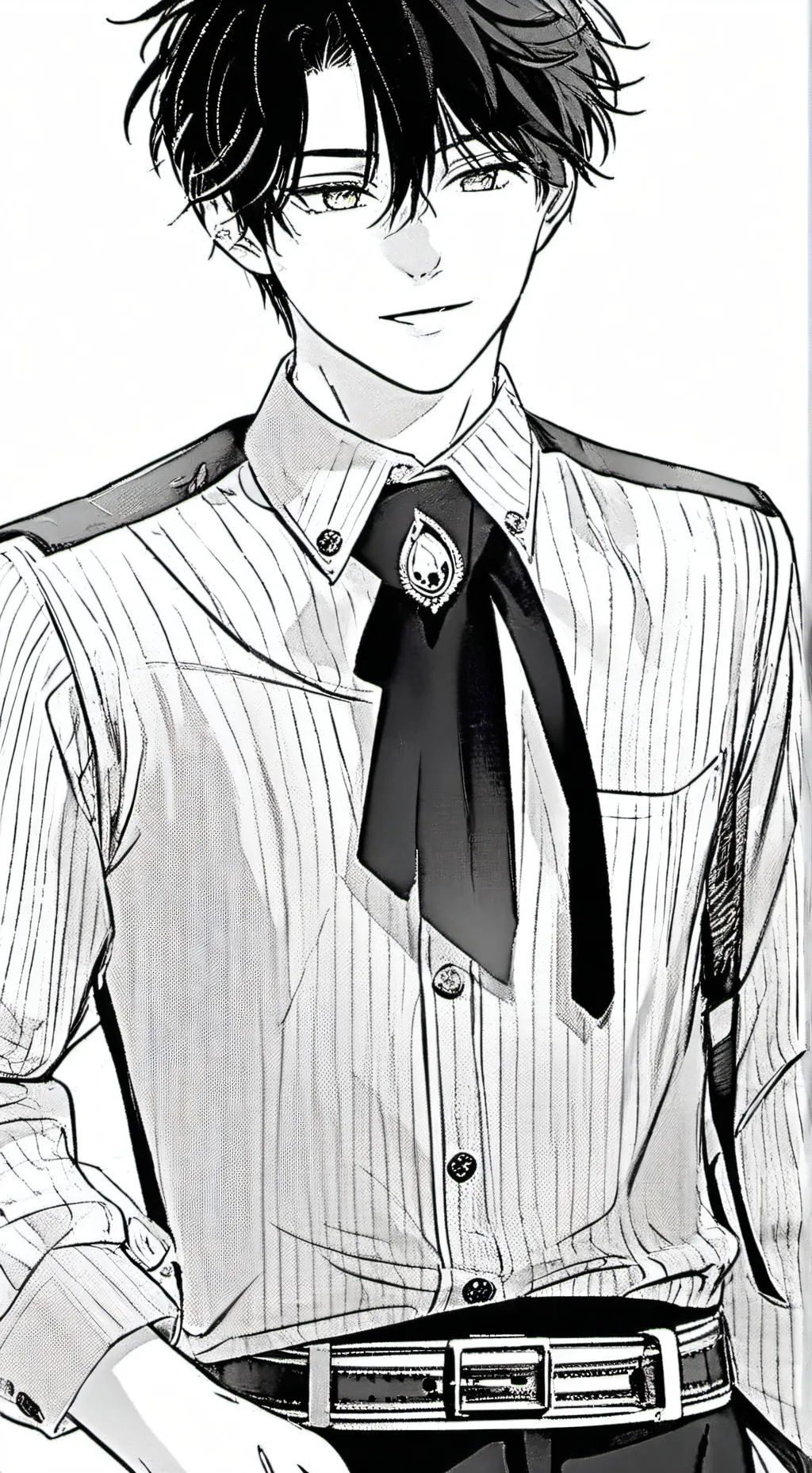 ai character: Zayne Gamboa  background