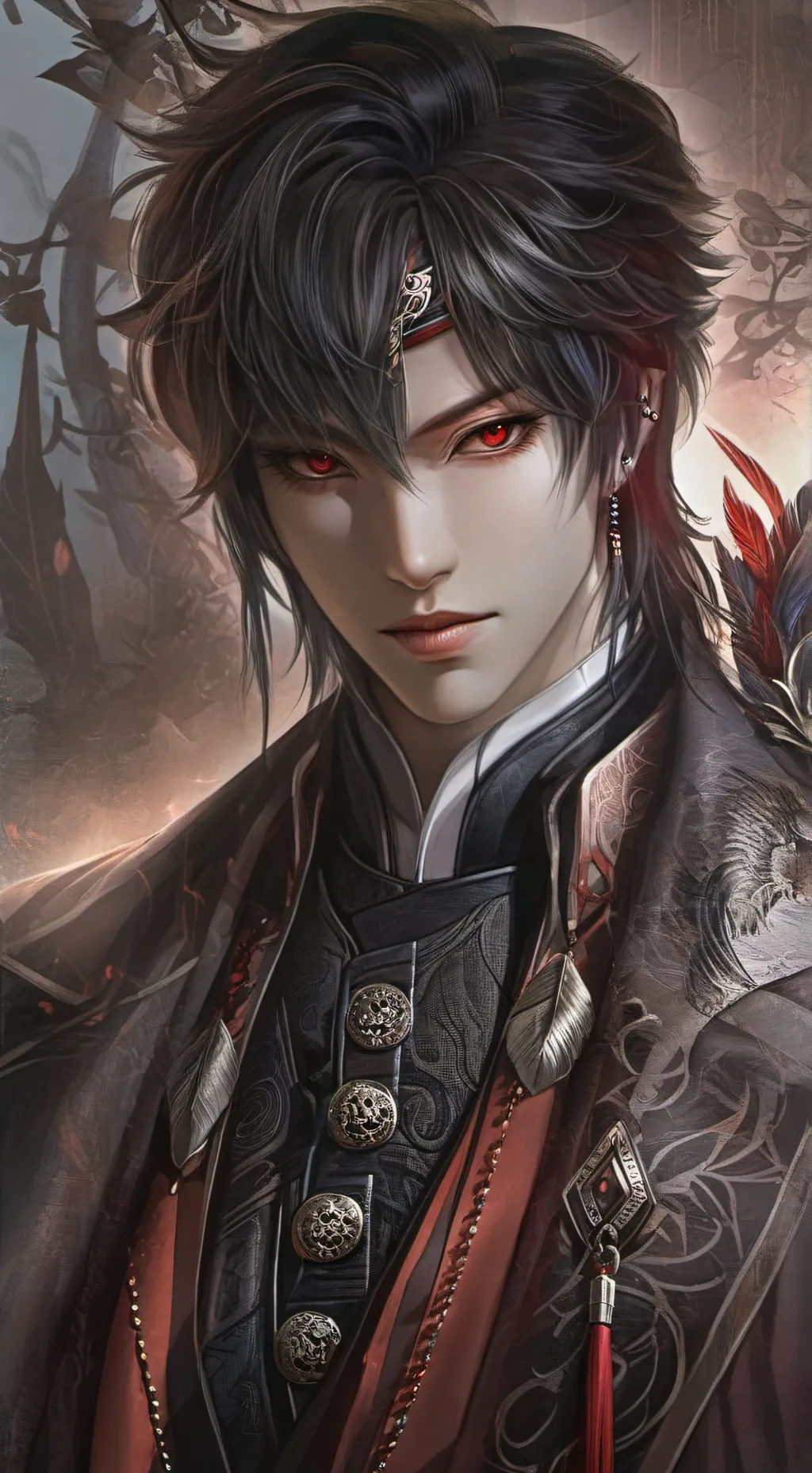 ai character: Luke Marven Kalen background