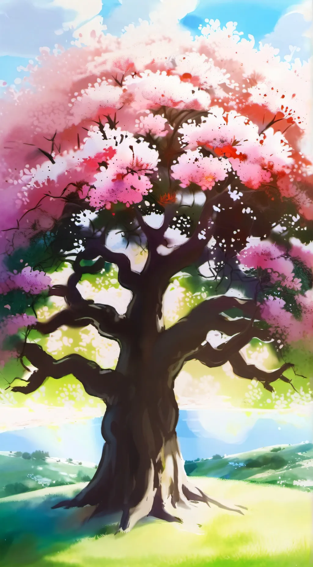 ai character: Demon slayer but.. background