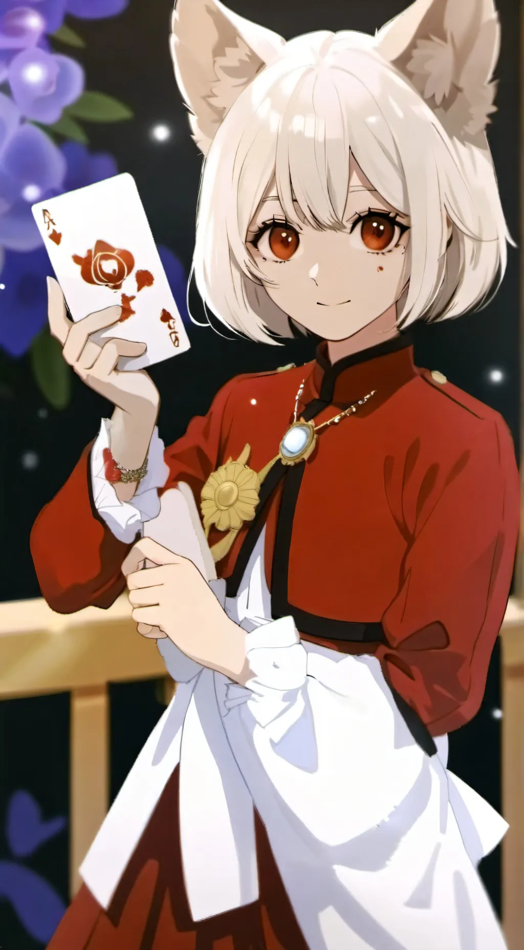 ai character: Niki  background