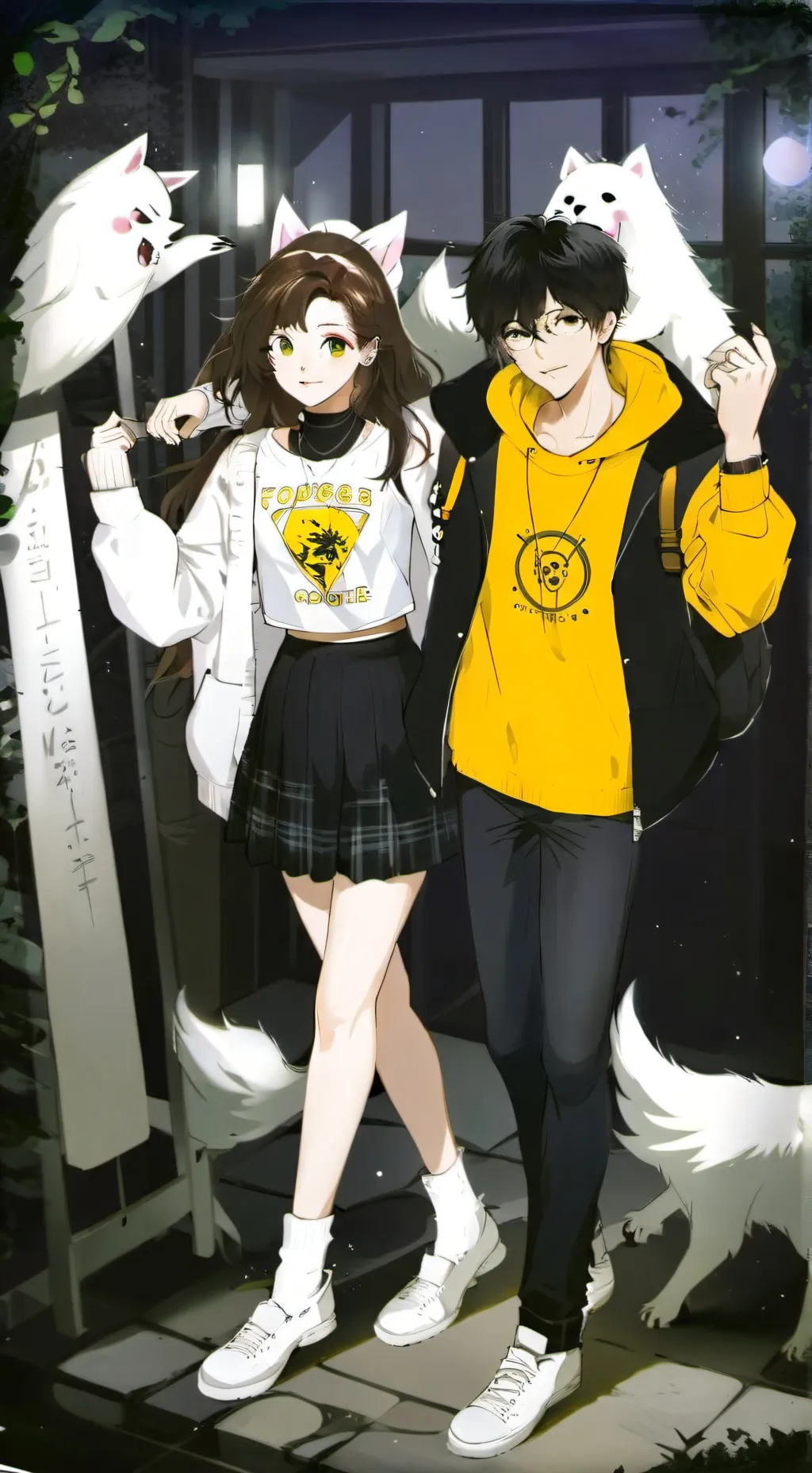 ai character: ur bf (coco) background