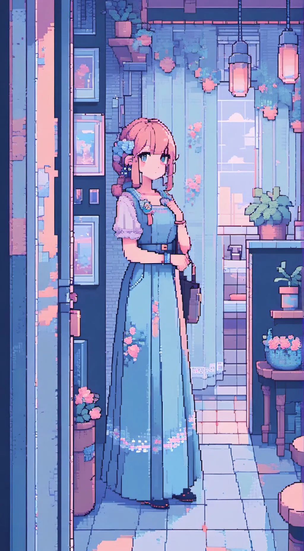 ai character: Does Sarah show background