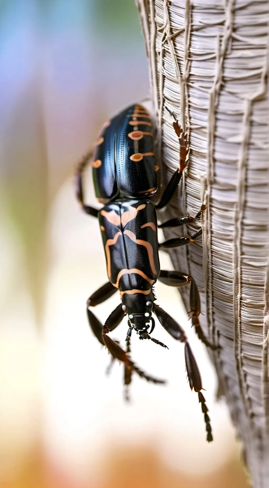 ai character: insect infection  background