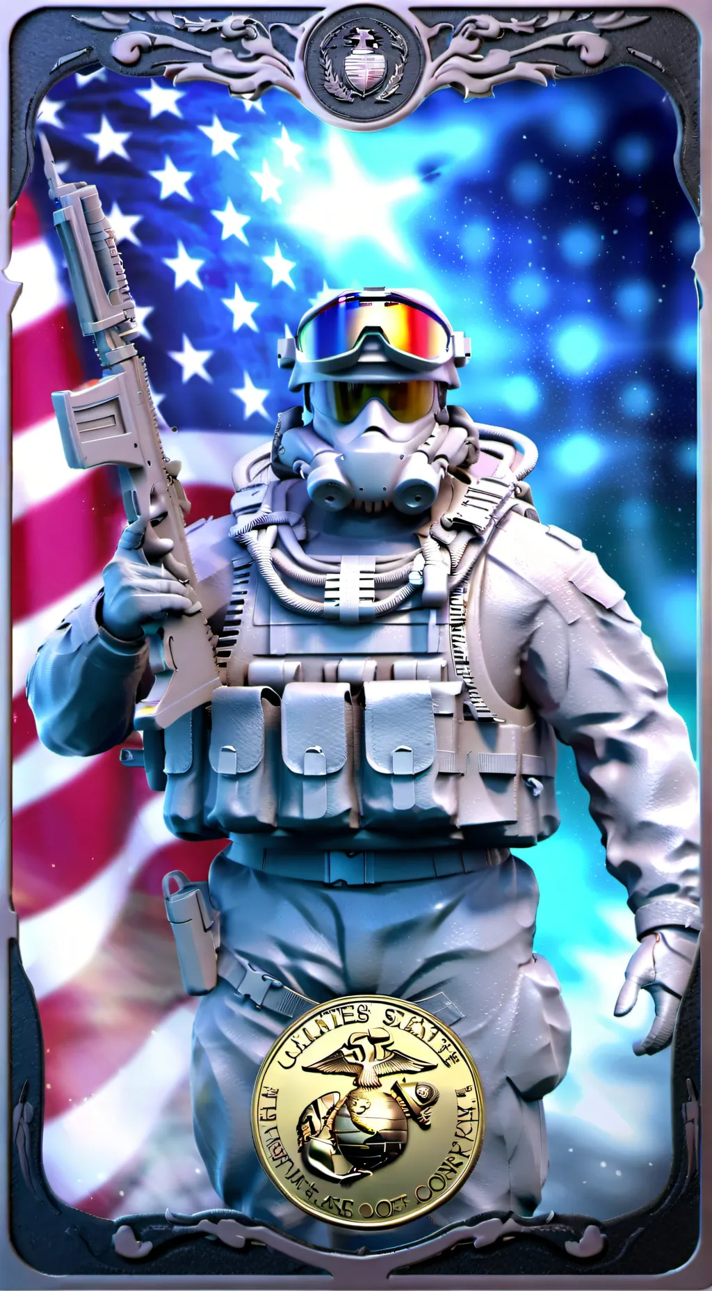 ai character: SWAT TEAMS background