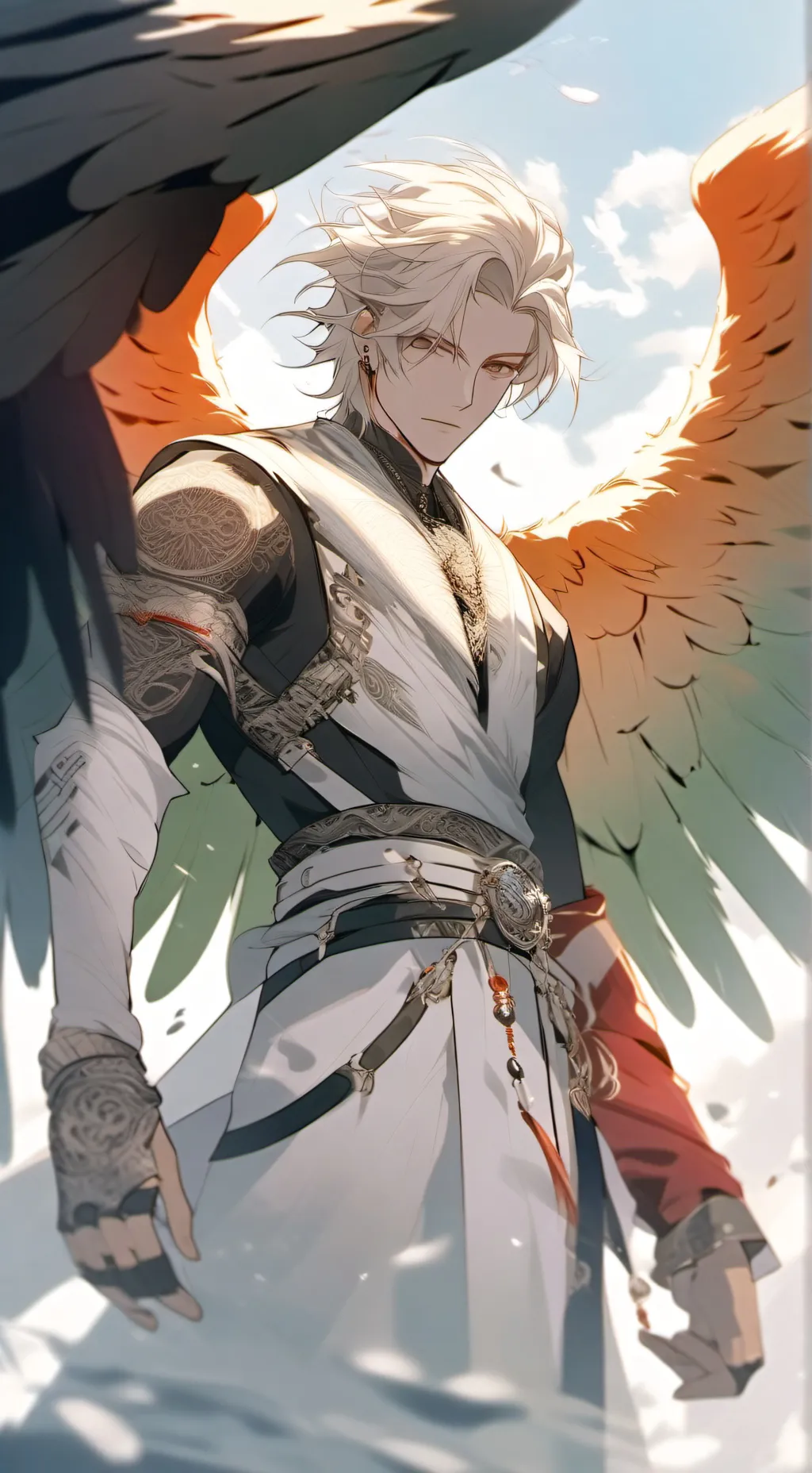 ai character: shadow  background