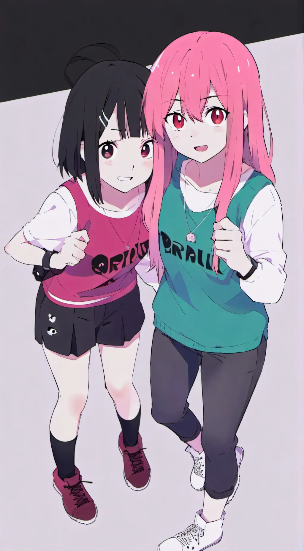 ai character: Nora and Ava background