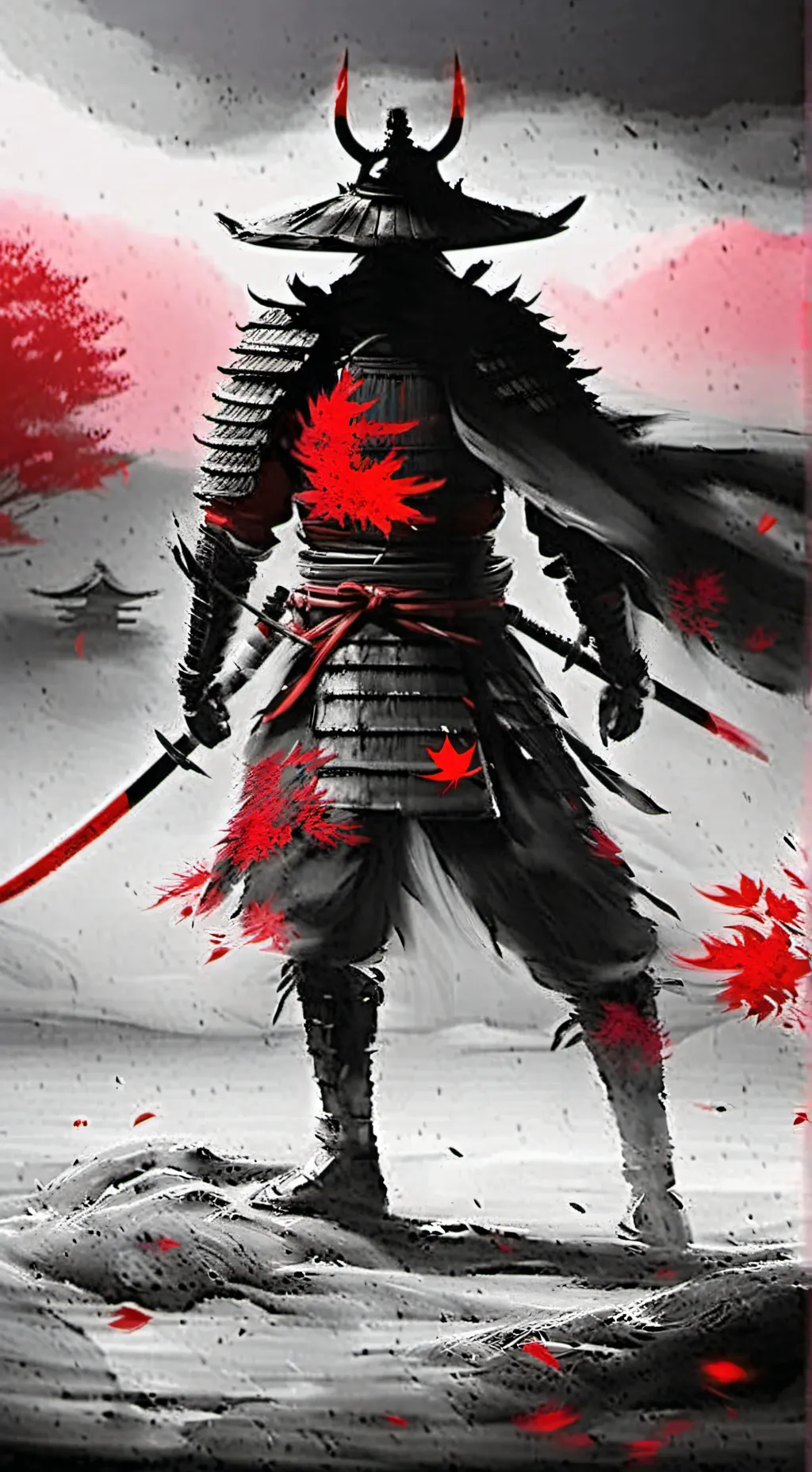 ai character: Samurai background