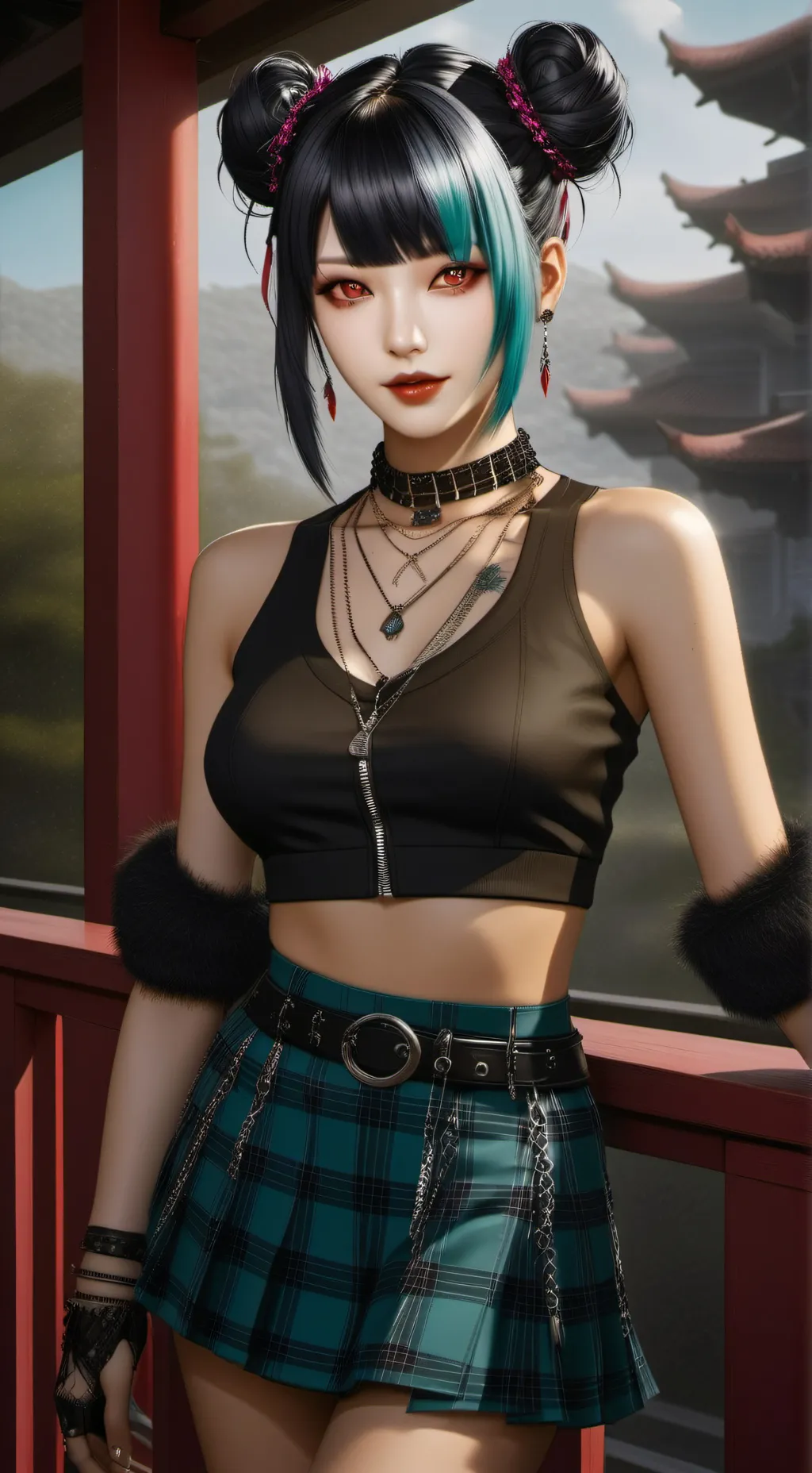 ai character: Juri  background