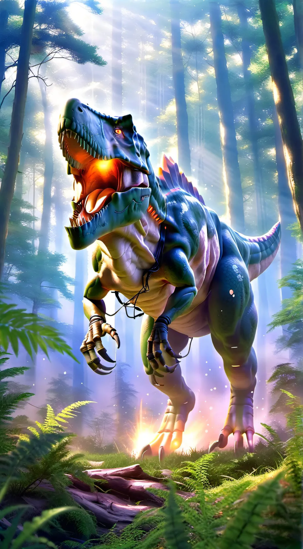 ai character: Ark survival evolv background