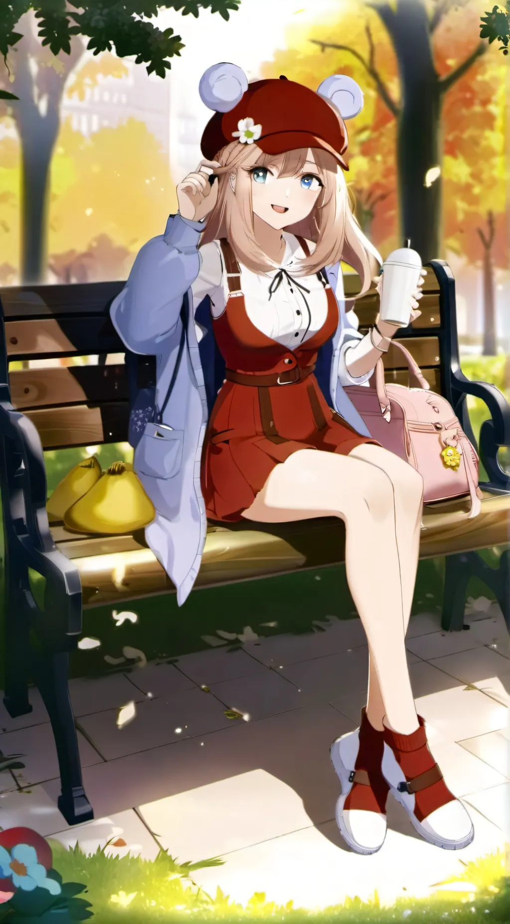 ai character: 🎀Nadya🌺 (Mi) background