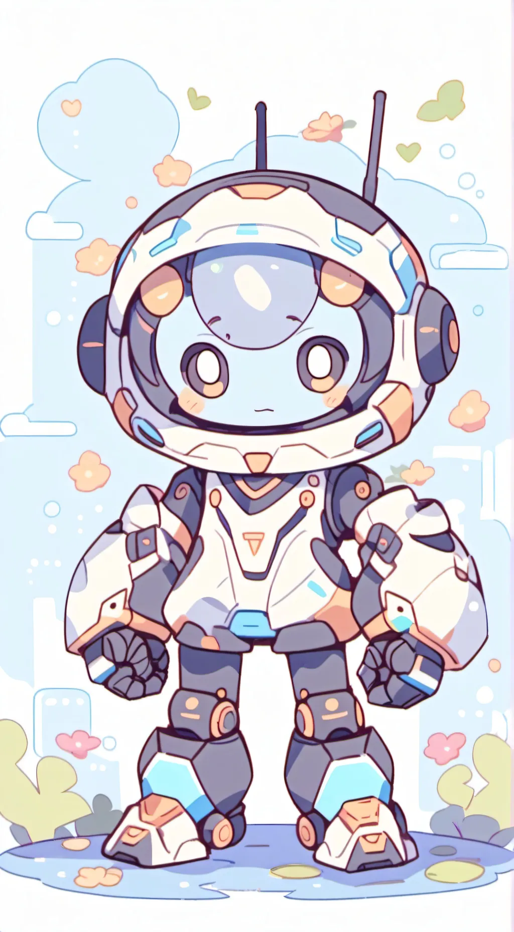 ai character: You came back background