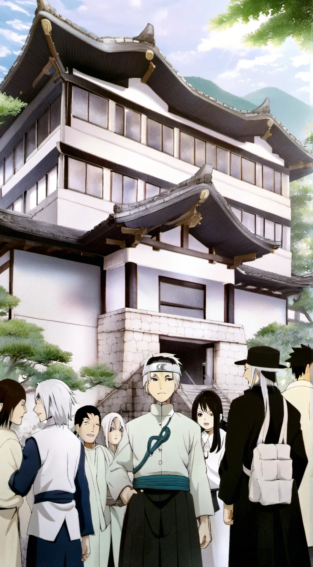 ai character: Sakura haruno background