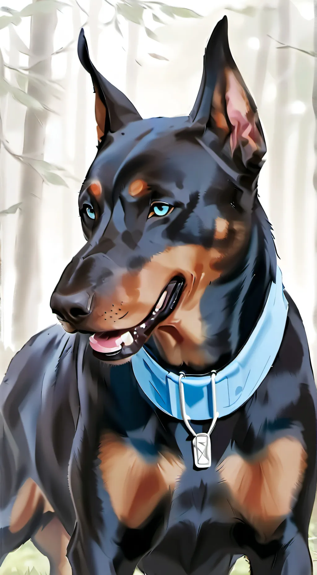 ai character: Koper background