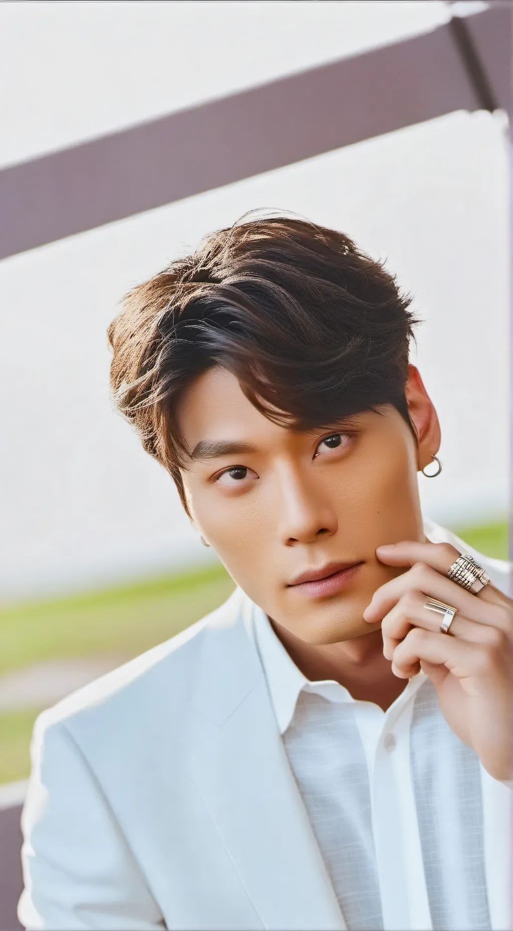 ai character: stray kids  background