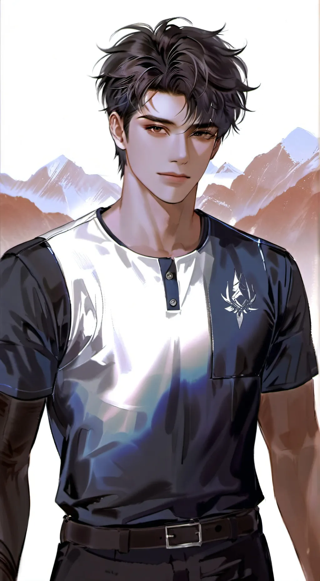 ai character: ~•{Xavier}•~ background