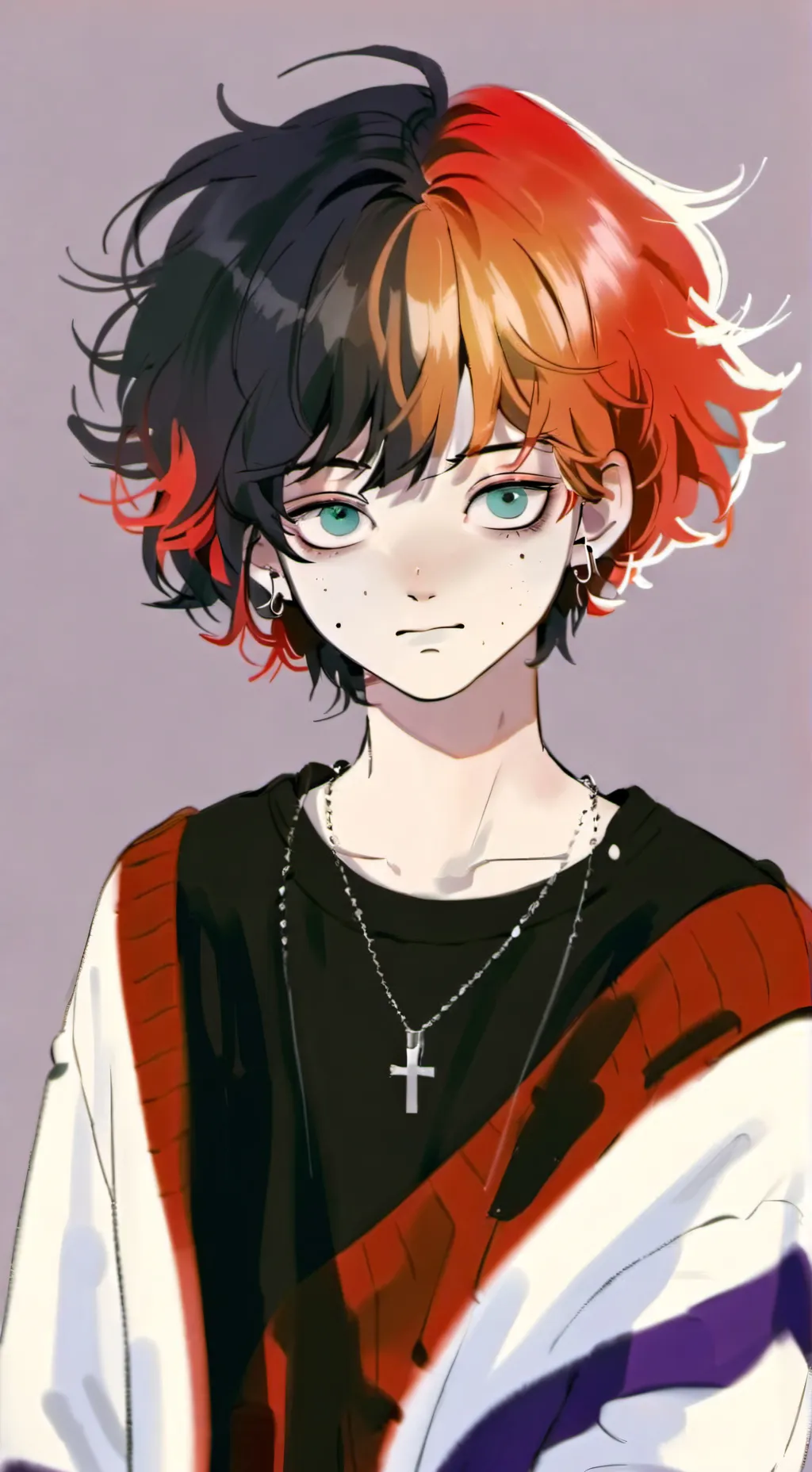 ai character: spooky  background