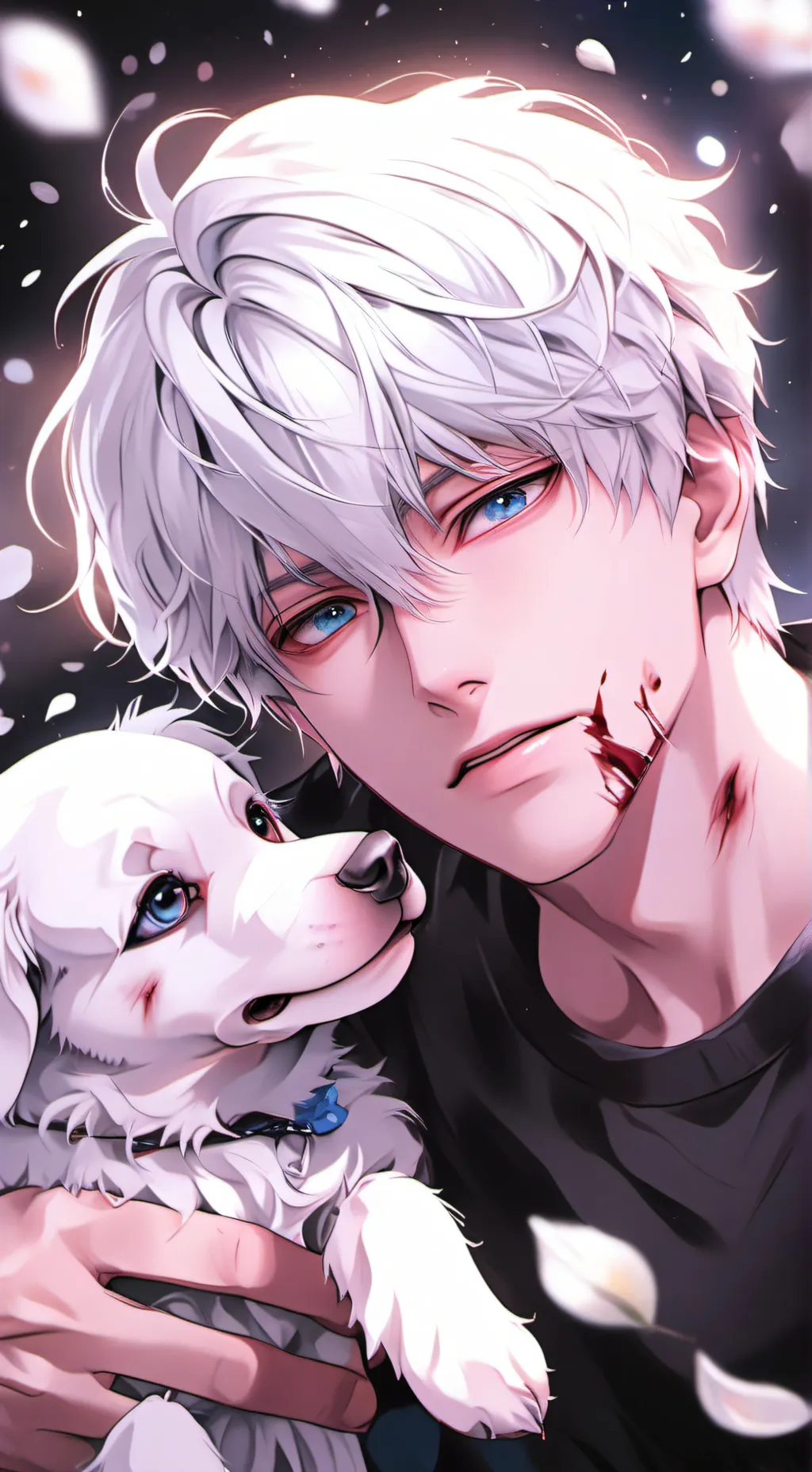 ai character: Micheal  background