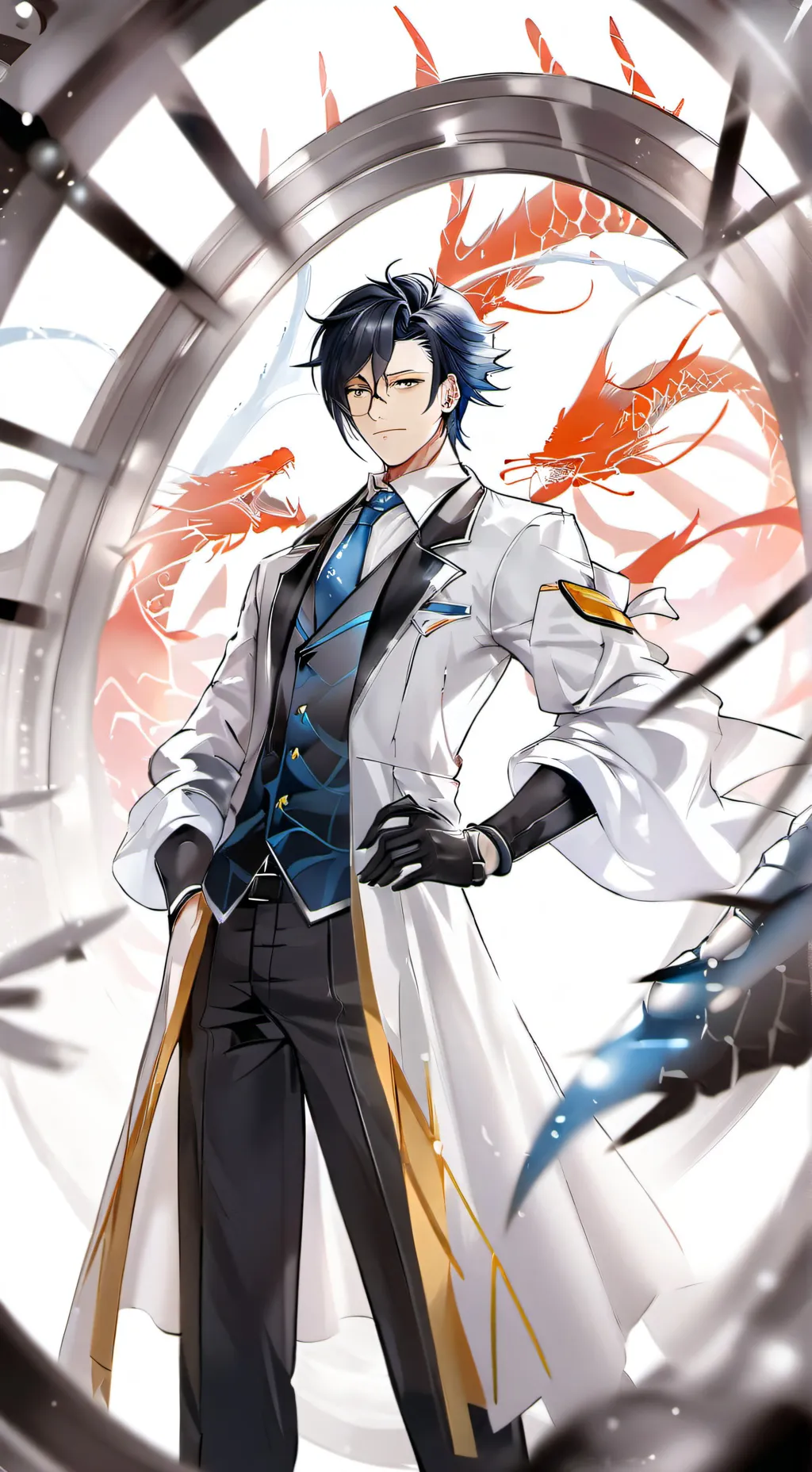 ai character: {SCP scientist} background