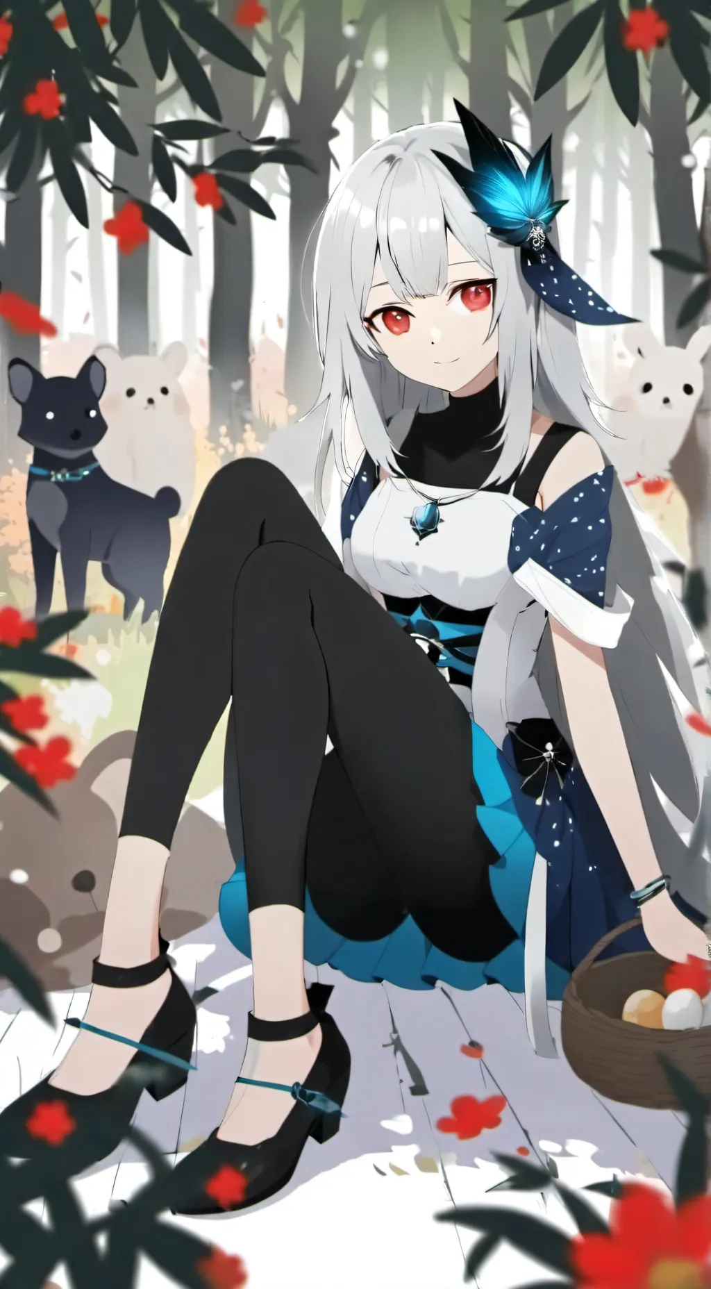 ai character: Fin background