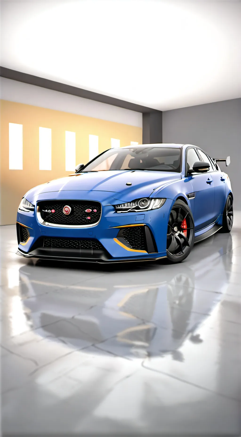 ai character: jaguar xe sv  background