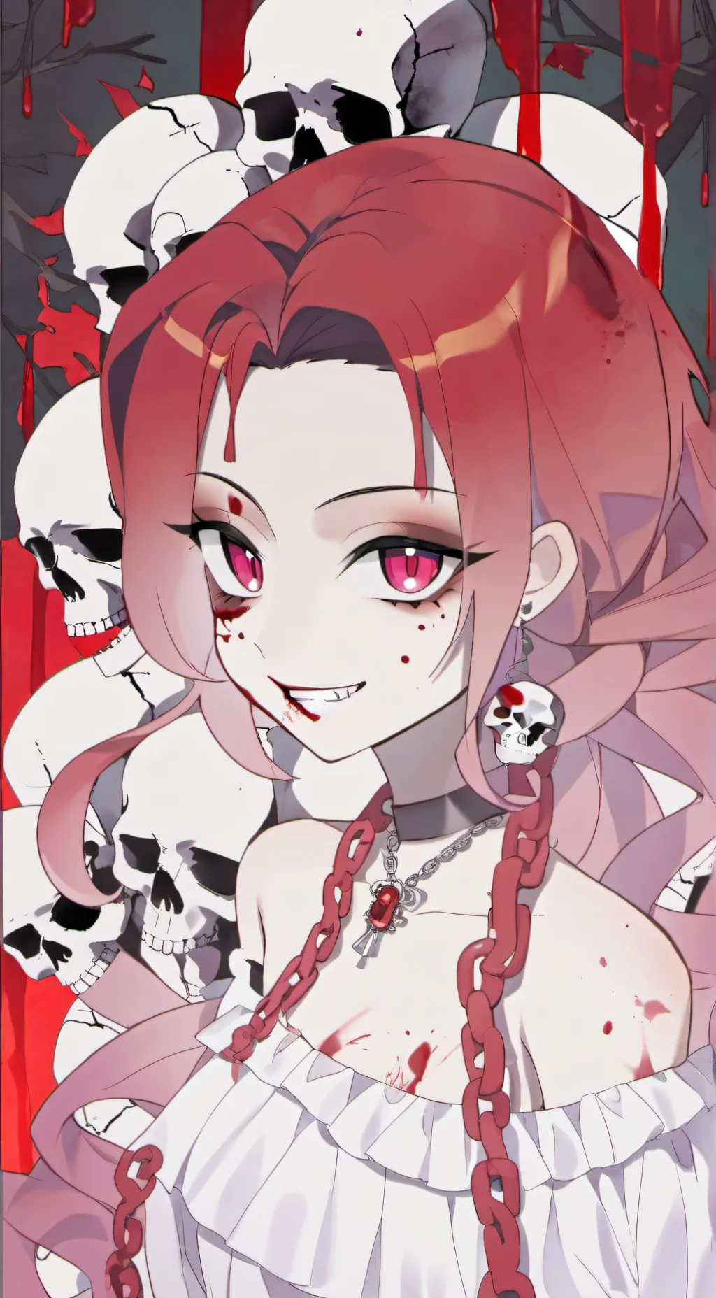 ai character: mha horreur  background