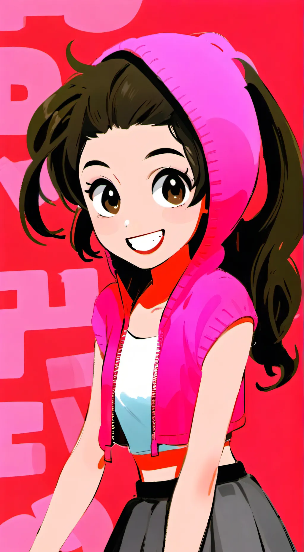 ai character: Maizen super girls background