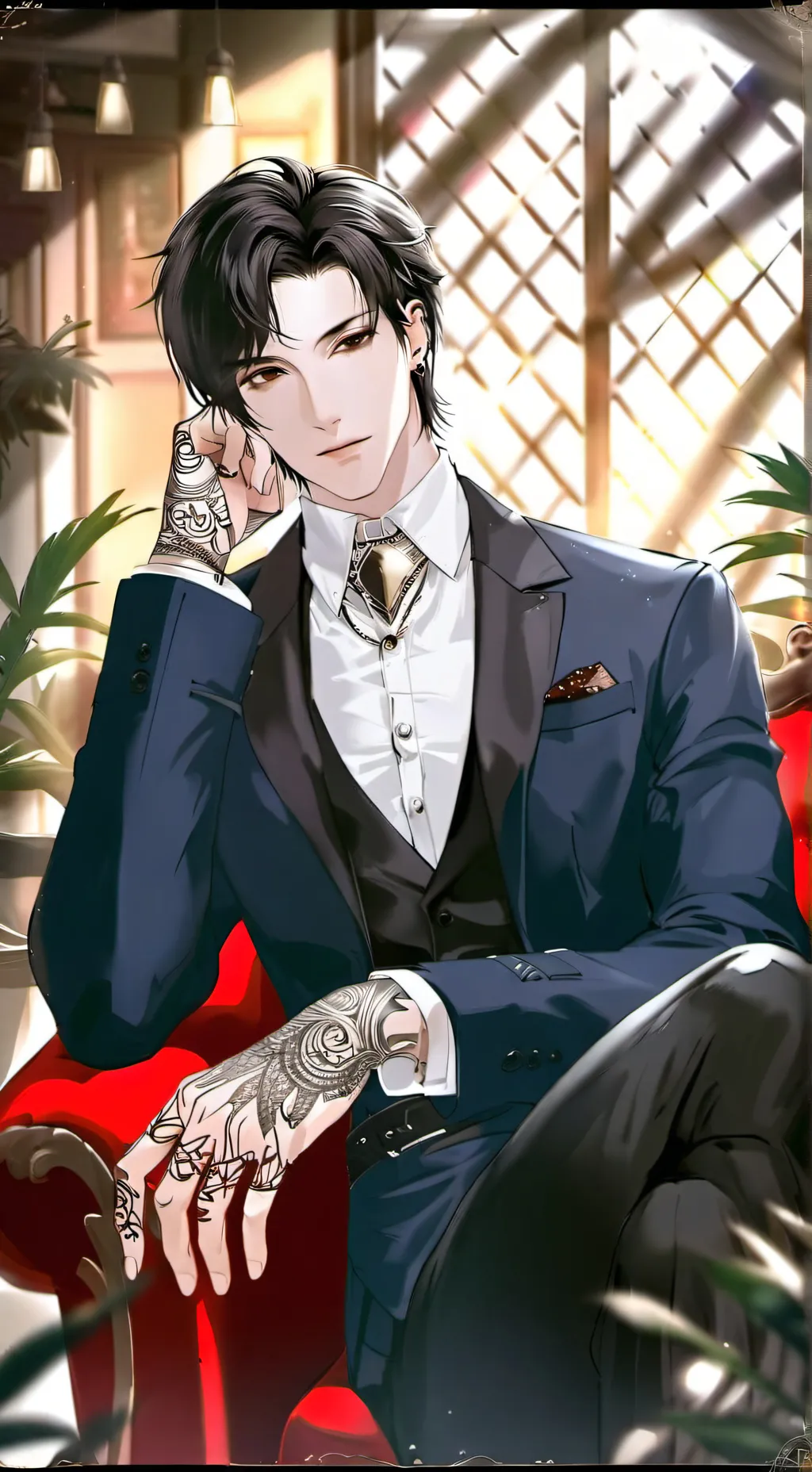 ai character: Michael. background