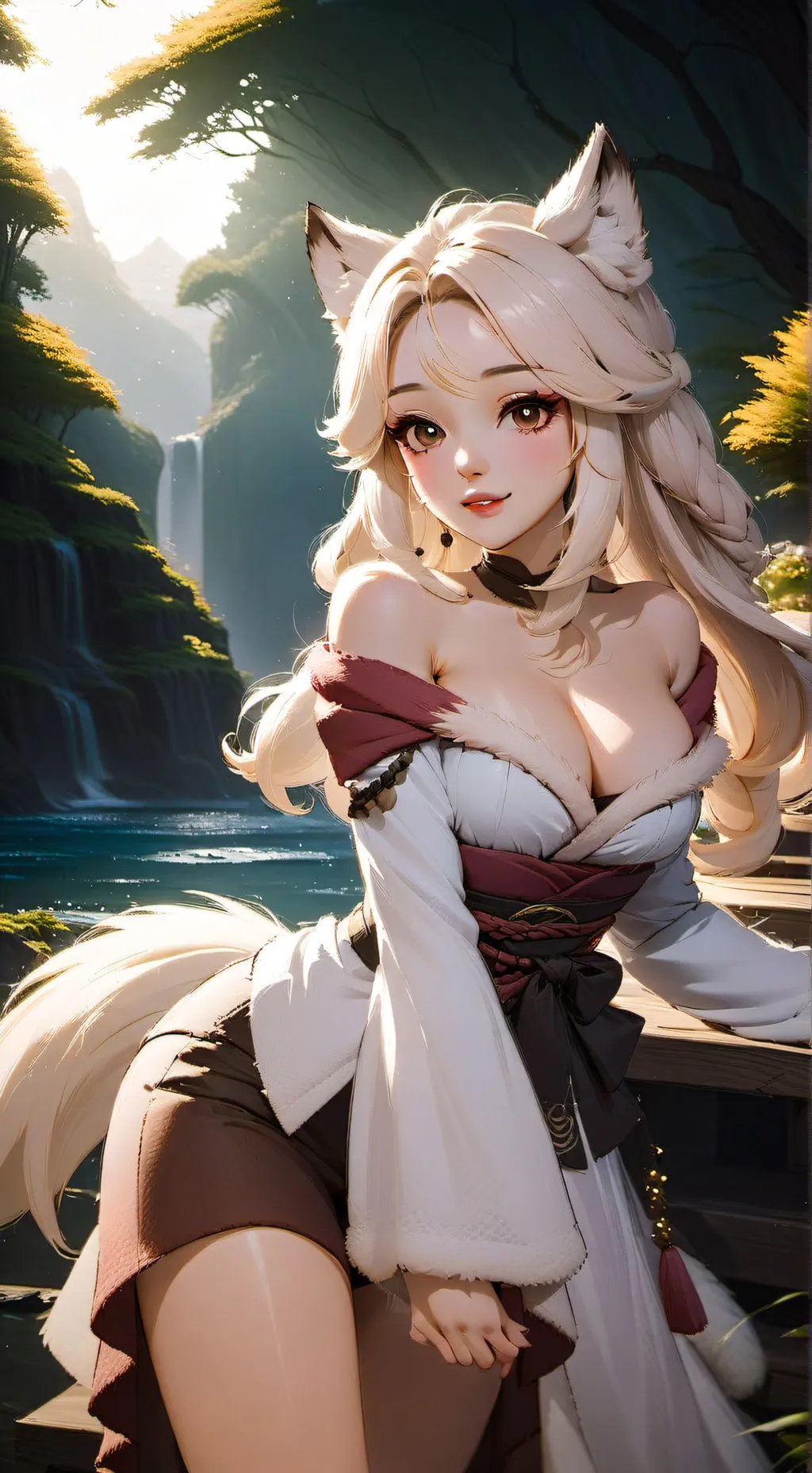 ai character: Wassy background